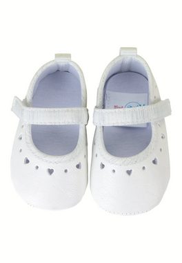 Sterntaler® Babyballerina Krabbelschuh (1-tlg., Hausschuhe mit süßen Stickmotiven, Babyschuhe weich) Baby Ballerinas aus Kunstleder, Babyschuhe mit Anti-Rutsch-Sohle