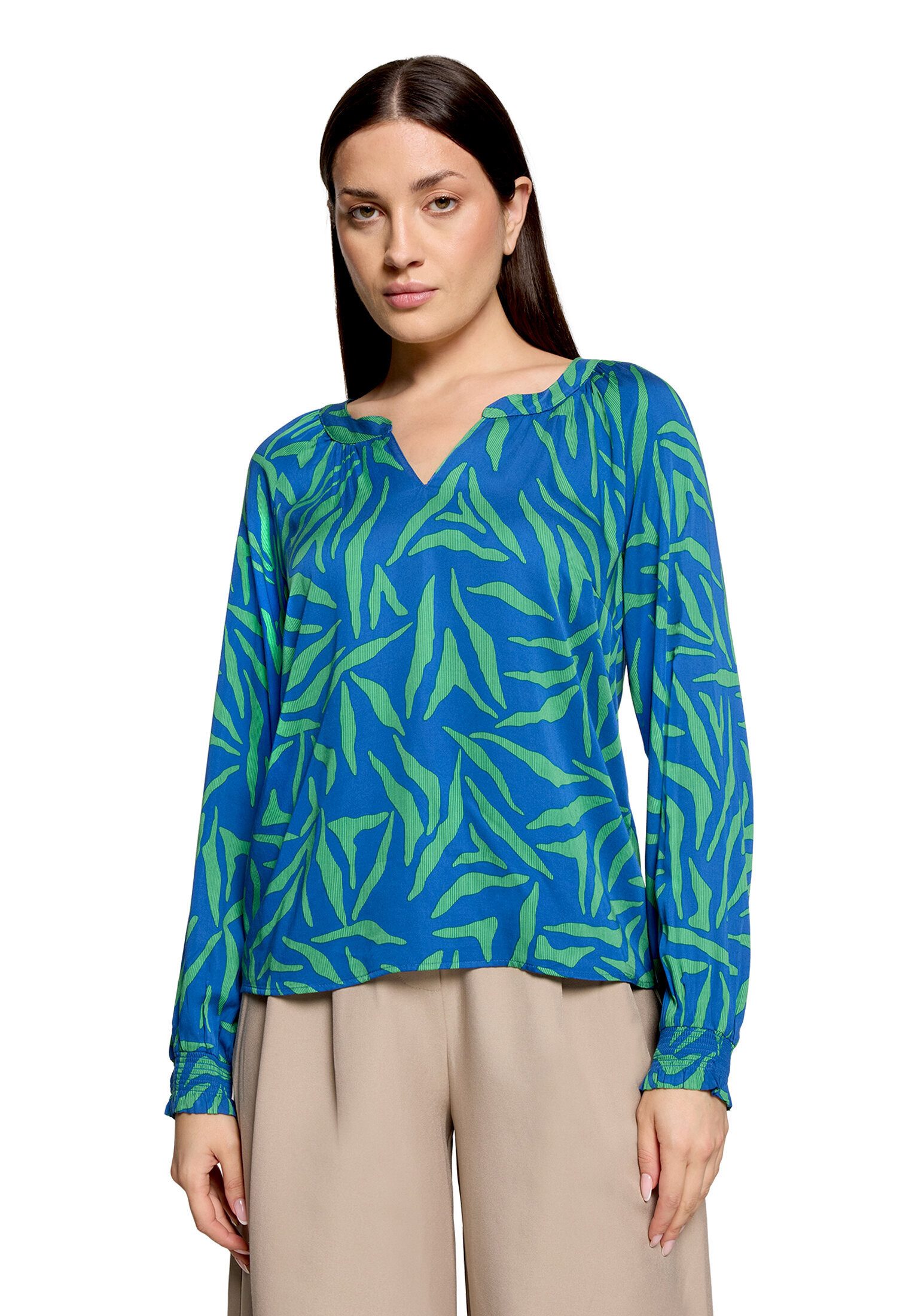 Cartoon Schlupfbluse Damen mit Muster