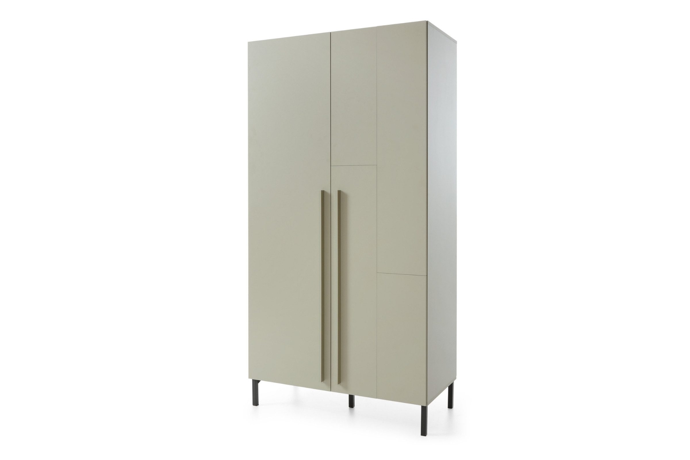 Deine Möbel 24 Kinderkleiderschrank SORENTO 02 3-türig 100cm Breit (zweitürig, 1-St., Modernes Design) Modernes Design