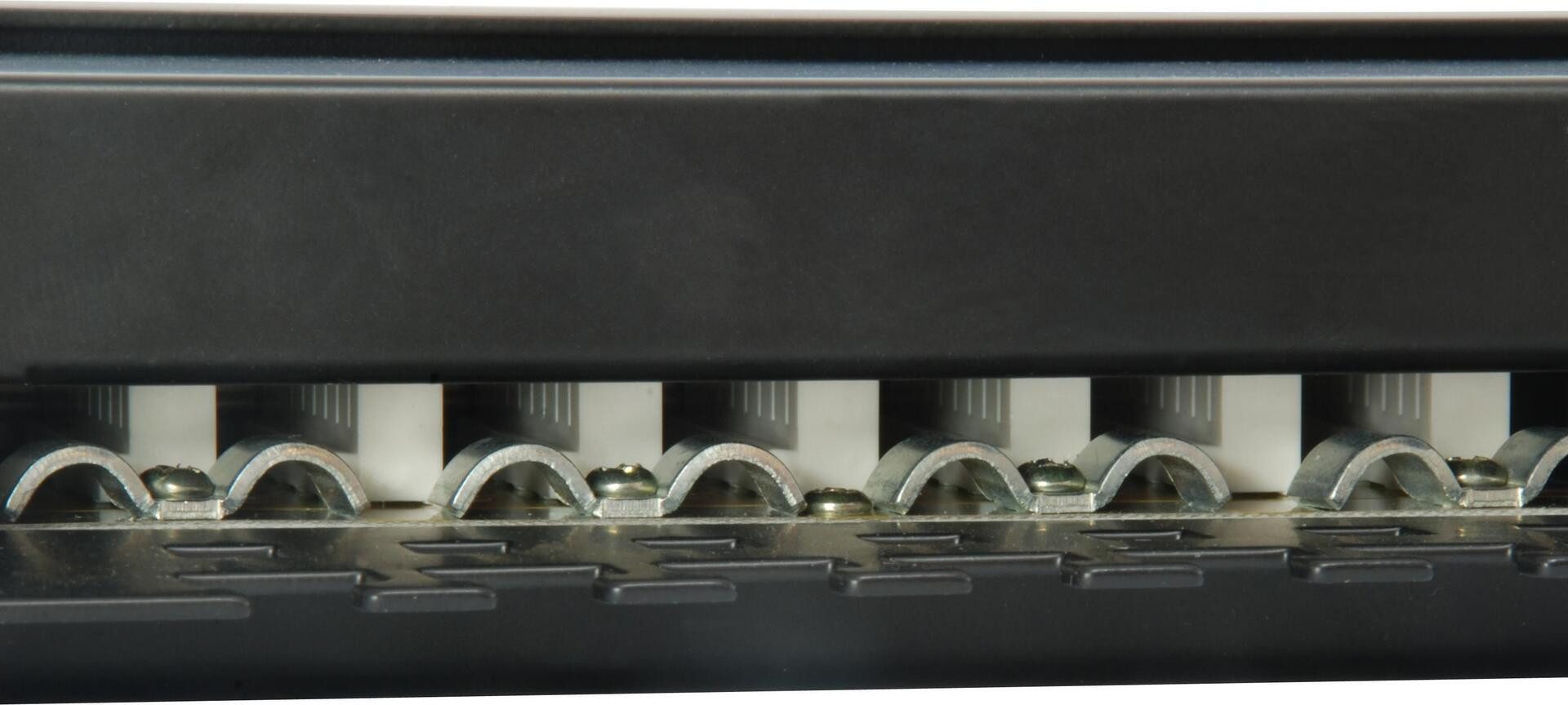 Kabelkanal EQUIP Patchpanel 24x RJ45 Cat6 19" 1HE schwarz