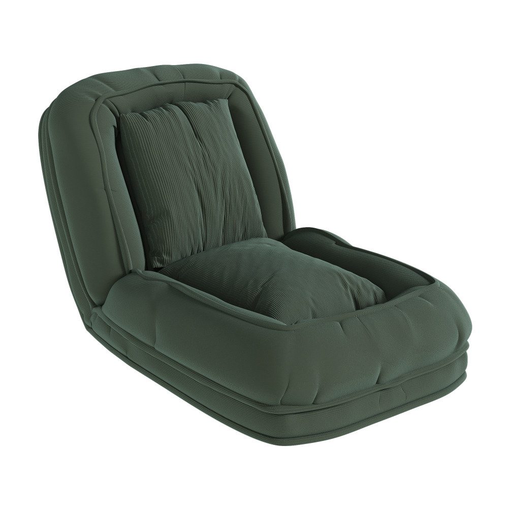 BBWL Schlafsofa 5-fach verstellbar 90–180° Multifunktions-Liege mit Kissen, Klappbares ergonomisch für Wohnzimmer Schlafzimmer Haustier geeignet – Bild 2 von 5