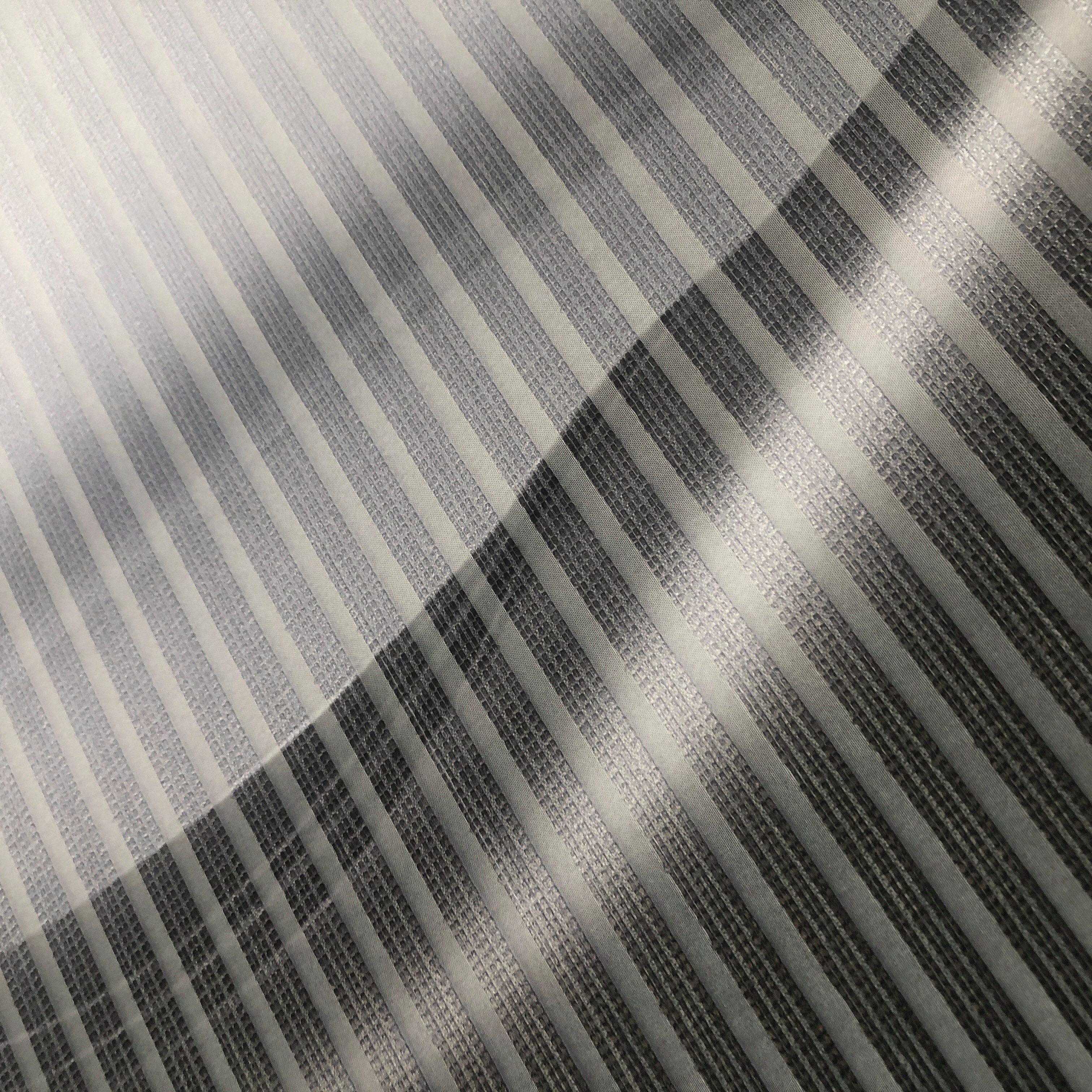 HOME in green Schiebegardine SPIRO (3 St), Paneelwagen, halbtransparent, SET DIGITALDRUCK,BAMBUSOPTIK RECYCELT