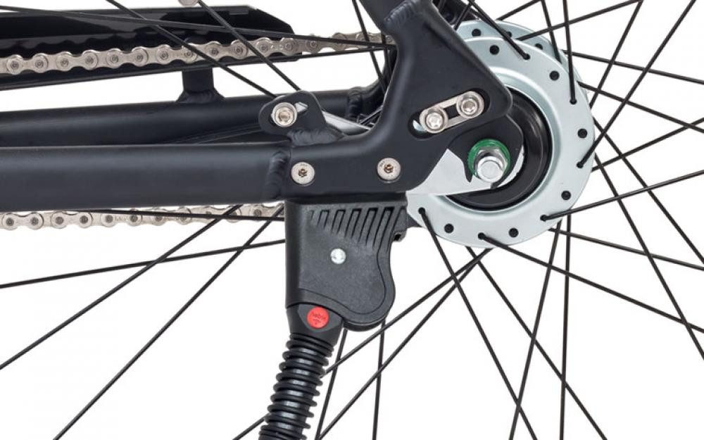 Hebie Fahrradständer Hebie Hinterbauständer Fix 40 lite 26-28" mattschwarz KSA 40mm extra l