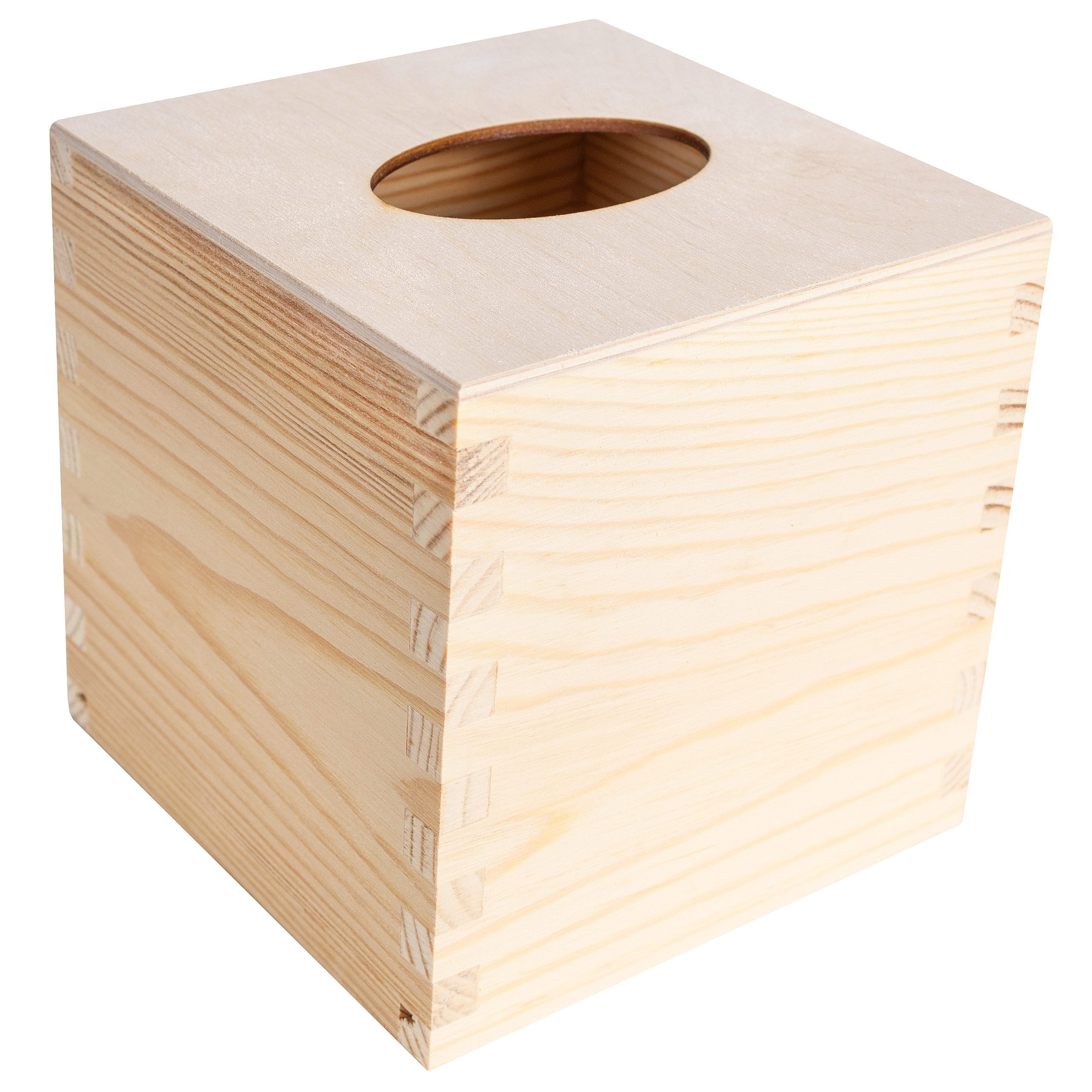 Creative Deco Kosmetiktücher Kosmetiktücherbox Holz Taschentuchbox Taschentuch-Box, für Taschentücher, für Decoupage