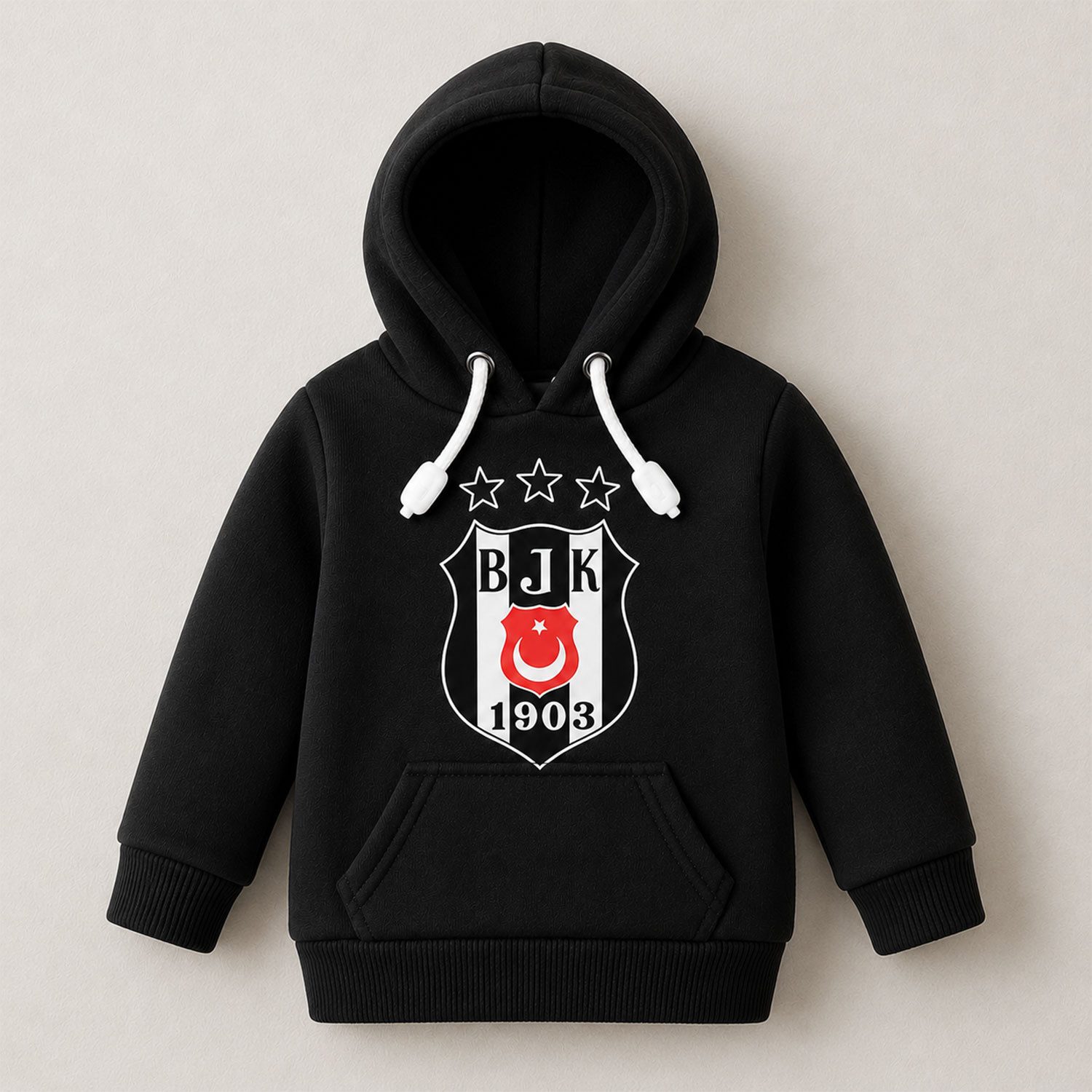 Jungengel Puppen Autositz Mini Hoodie / Pullover für Schaltknüppel Fahrzeug Besiktas-Edition, (1-tlg., Universelle Passform: Kann in allen Fahrzeugen verwendet werden), Besiktas, Fan-Liebling, Hingucker im Auto