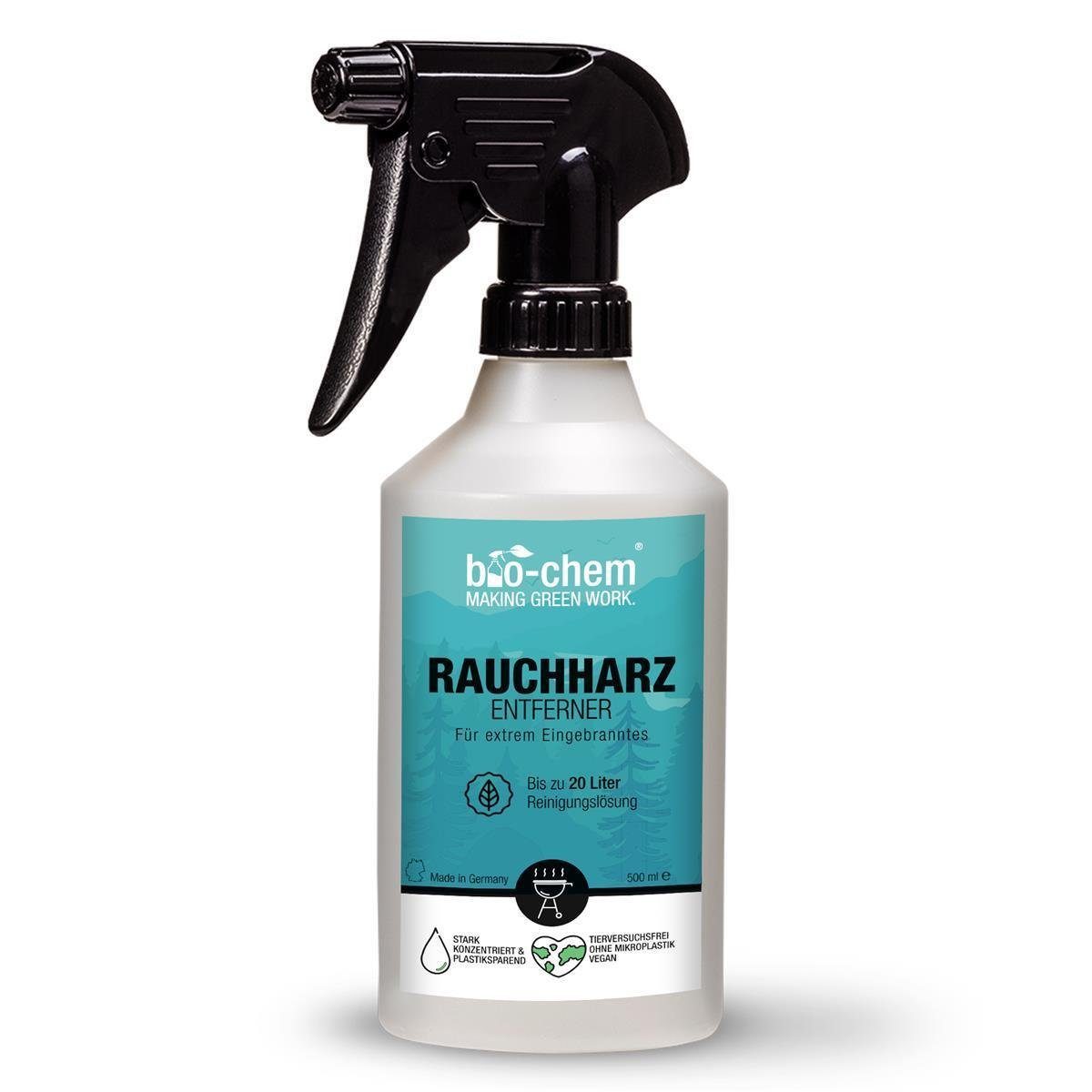 bio-chem Rauchharz-Entferner 0.5 l Handsprayflasche Grillreiniger (Konzentrat)