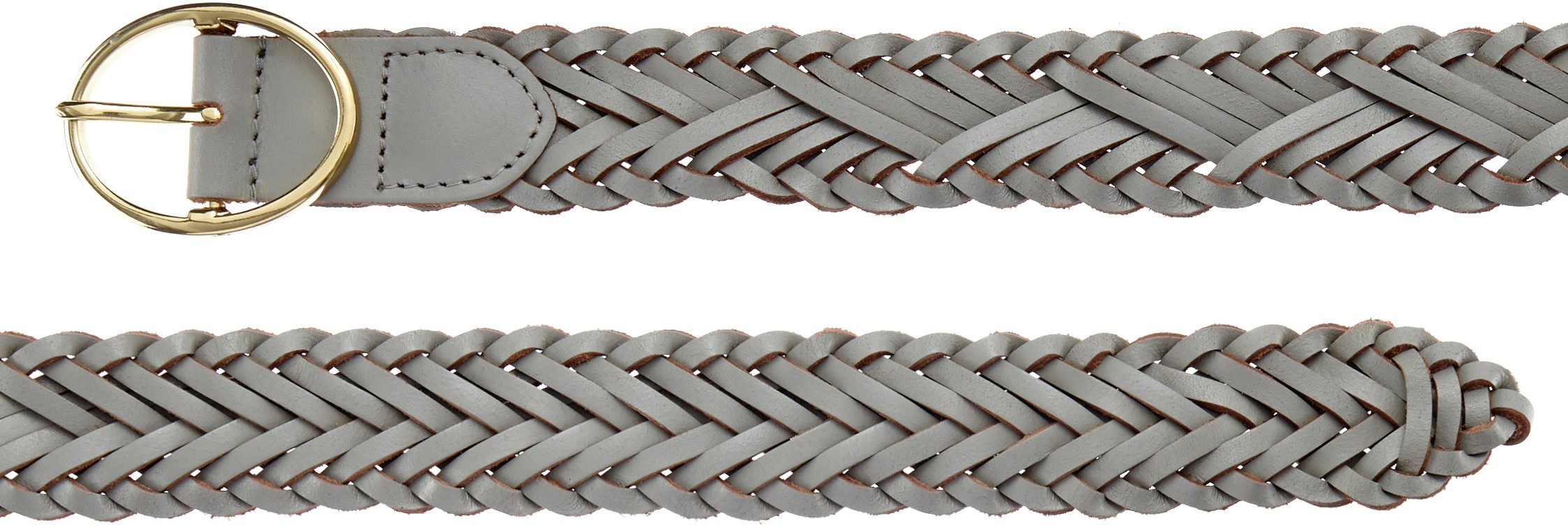 LASCANA Ledergürtel Hüftgürtel Flechtgürtel, Hosengürtel, Gürtel aus Leder günstig online kaufen