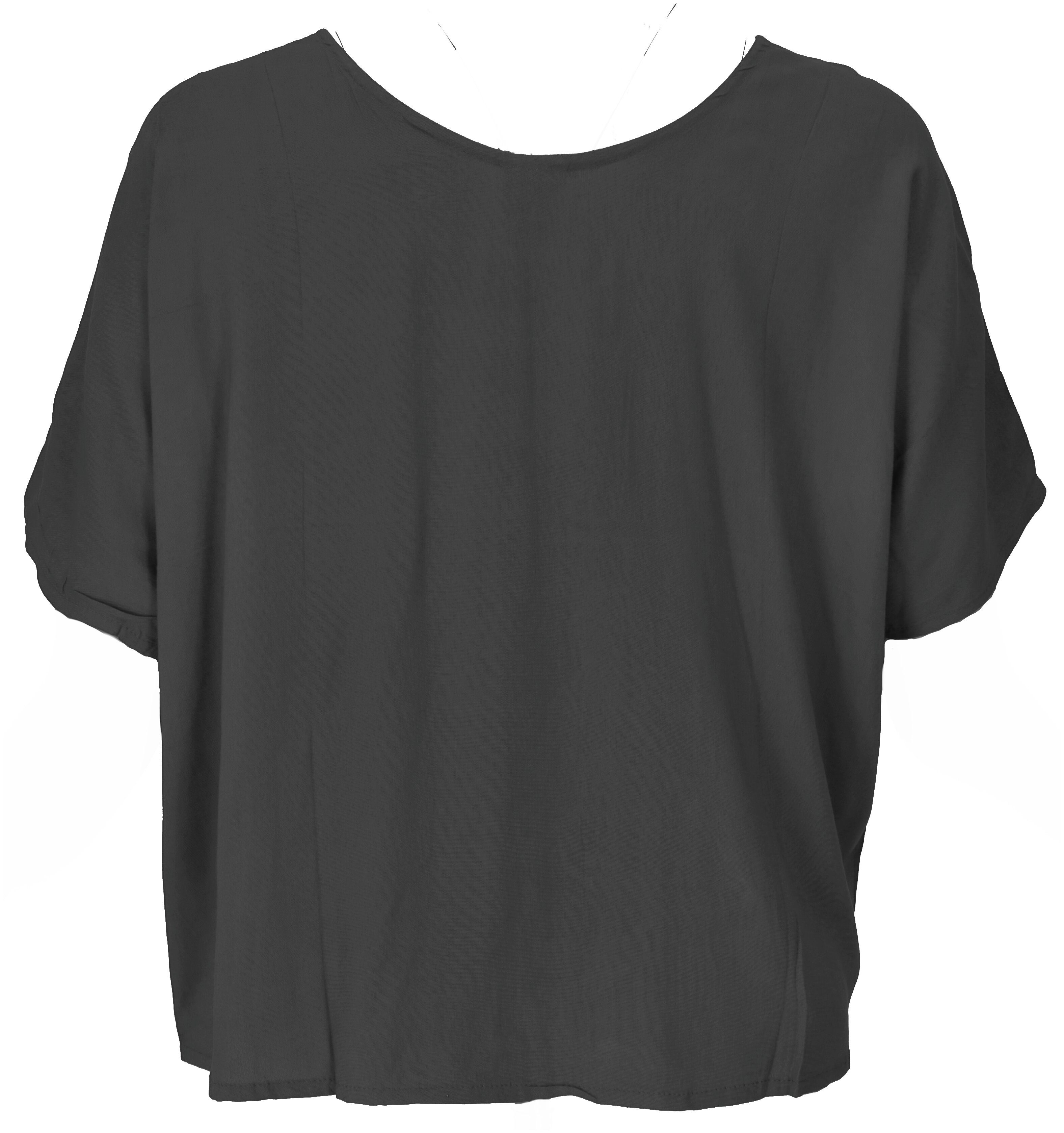 Guru-Shop Longbluse Weites Boho Blusentop mit günstig online kaufen