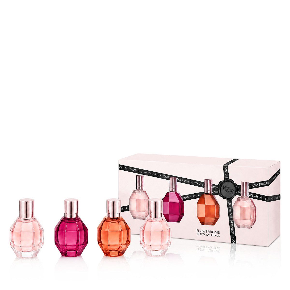 Viktor & Rolf Duft-Set Miniaturen-Set,Flowerbomb,Flowerbomb Ruby Orchid,Flowerbomb Tiger Lily