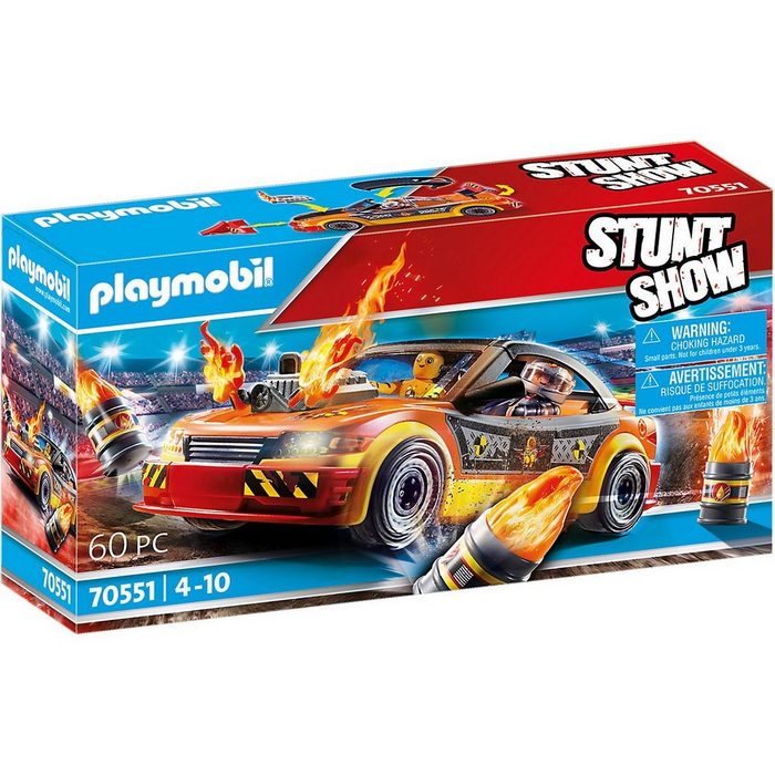 Playmobil® Spielfigur PLAYMOBIL® 70551 Stuntshow Crashcar