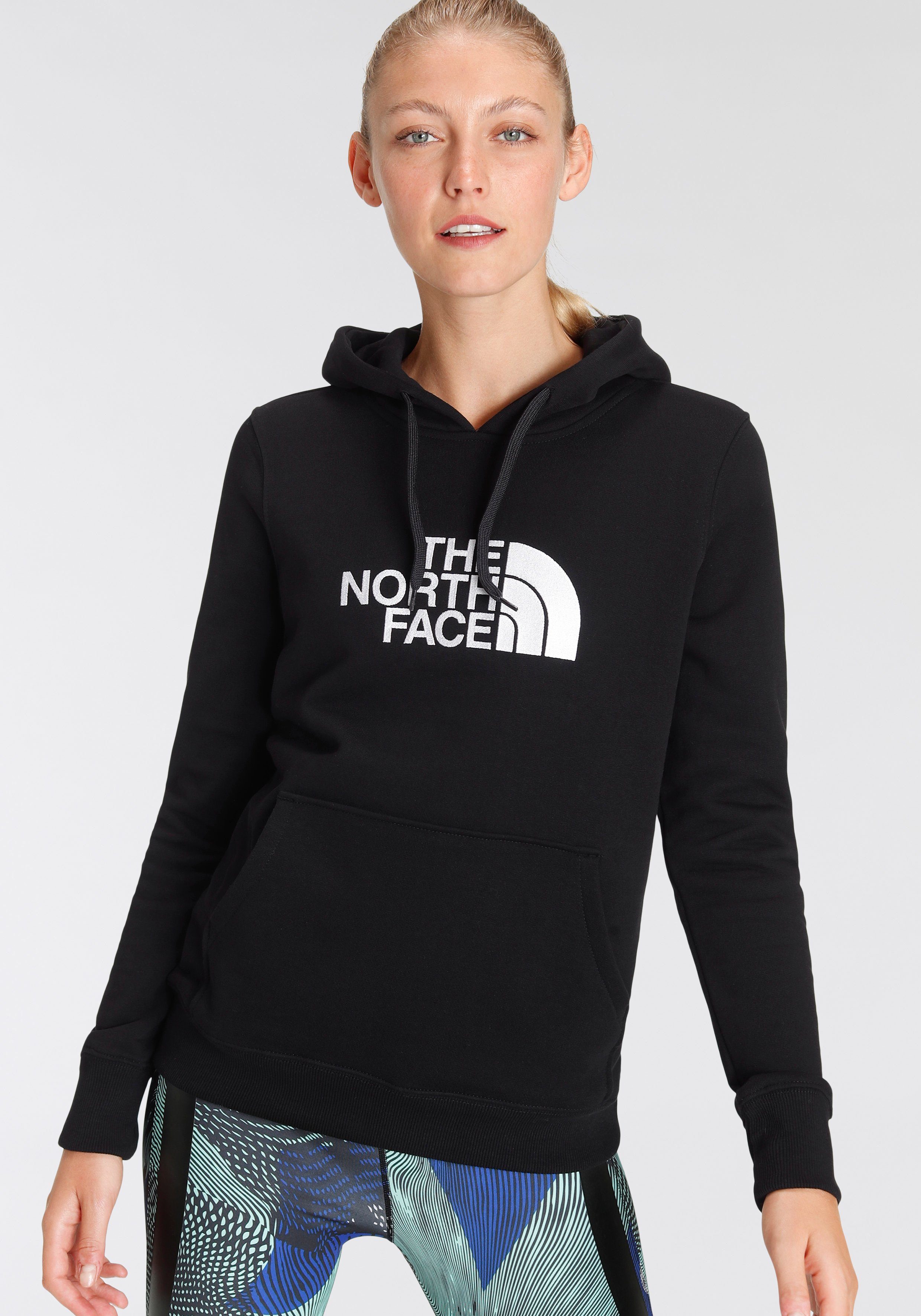 schwarz PEAK The Face North DREW Kapuzensweatshirt