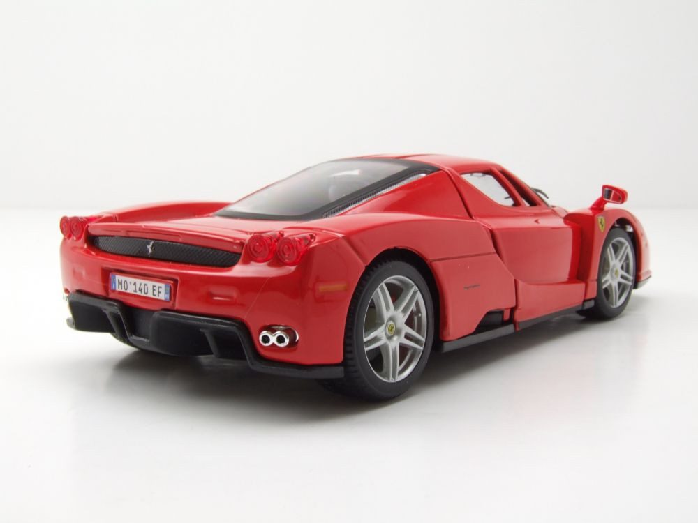 Bburago Modellauto Ferrari Enzo 2002 rot, Maßstab 1:24