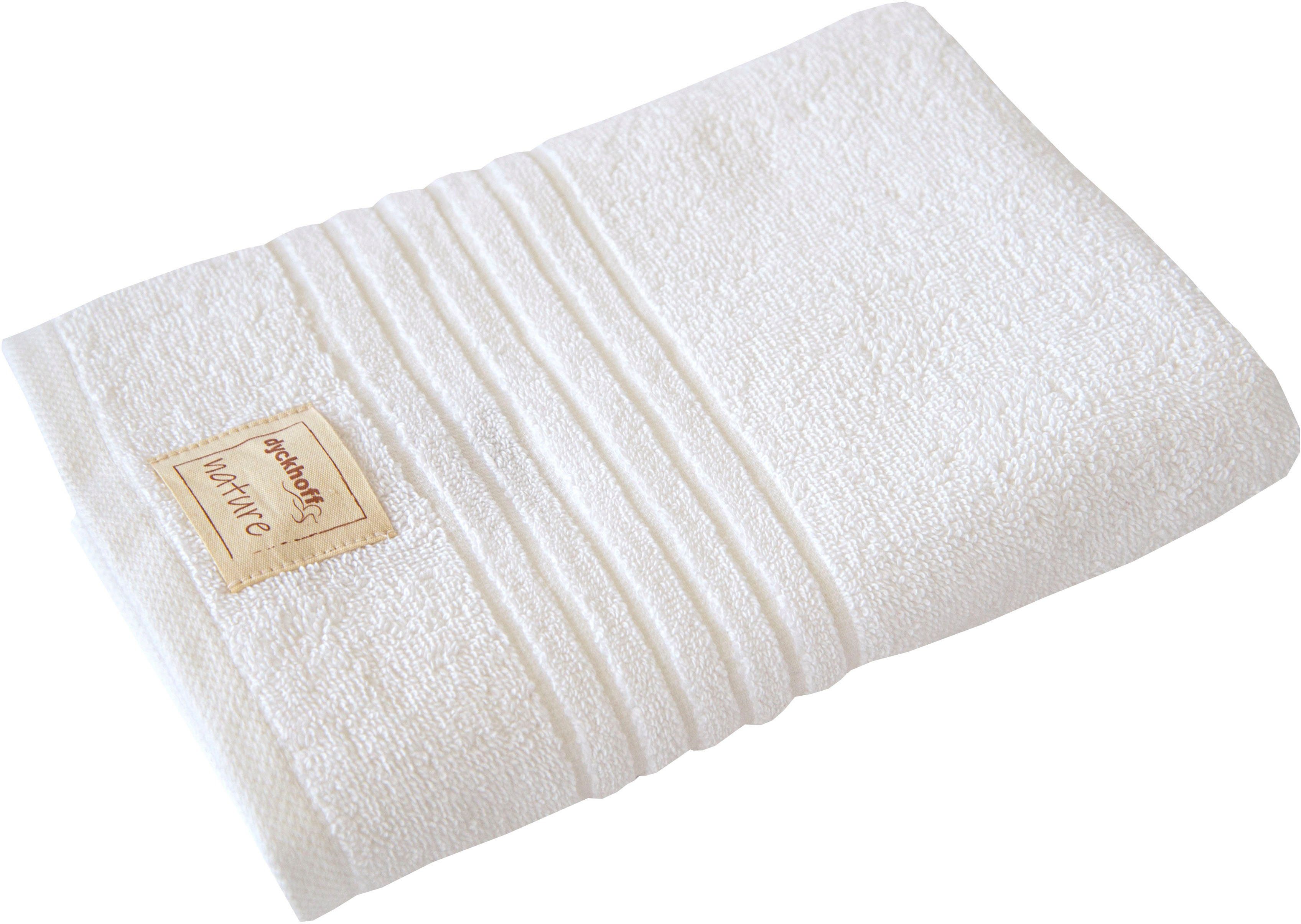 Dyckhoff Handtuch Nature, Frottier (1-St) günstig online kaufen