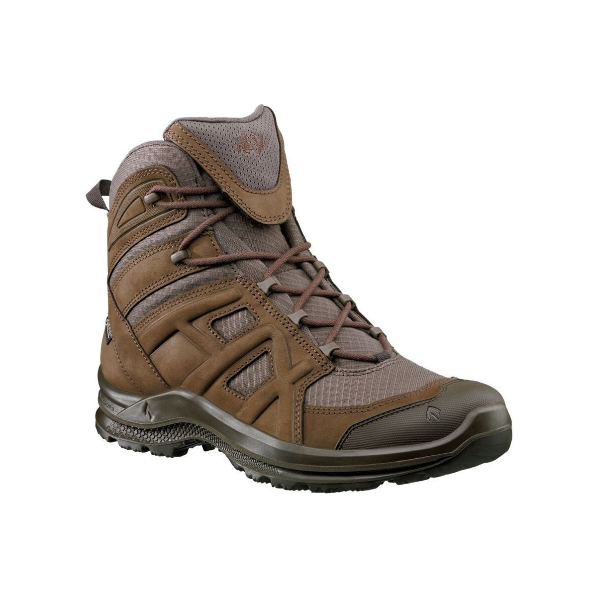 haix Black Eagle Athletic 2.0 N GTX Mid/Brown Hikingschuh Vielseitiger Schuh für Arbeit und Freizeit mit wasserdichter