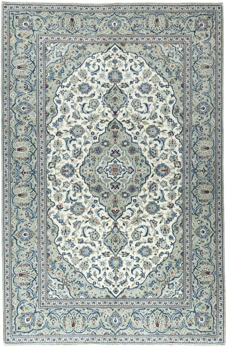 Orientteppich Keshan 197x299 Handgeknüpfter Orientteppich / Perserteppich, Nain Trading, rechteckig, Höhe: 12 mm