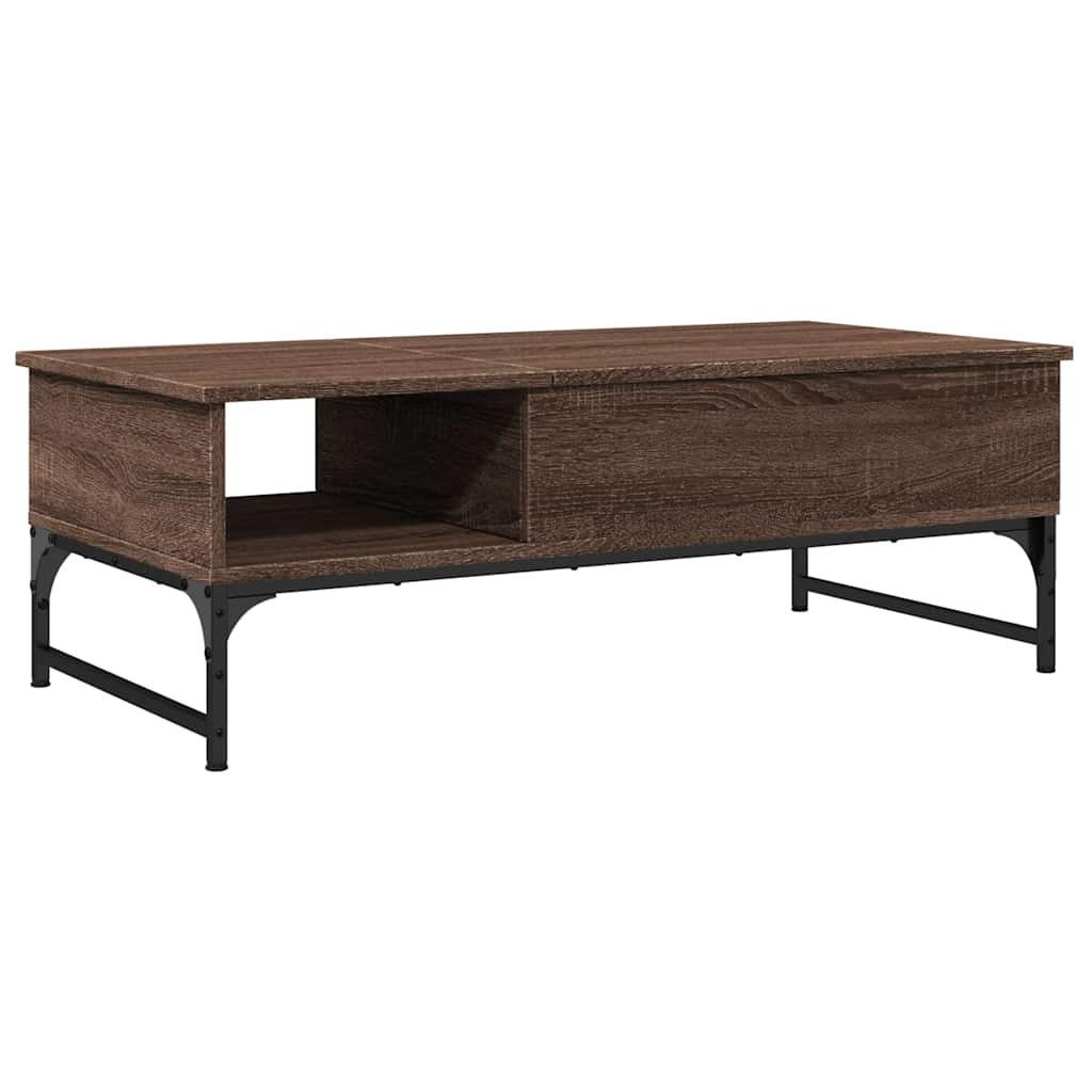 vidaXL Couchtisch Couchtisch Braun Eichen-Optik 100x50x35 günstig online kaufen