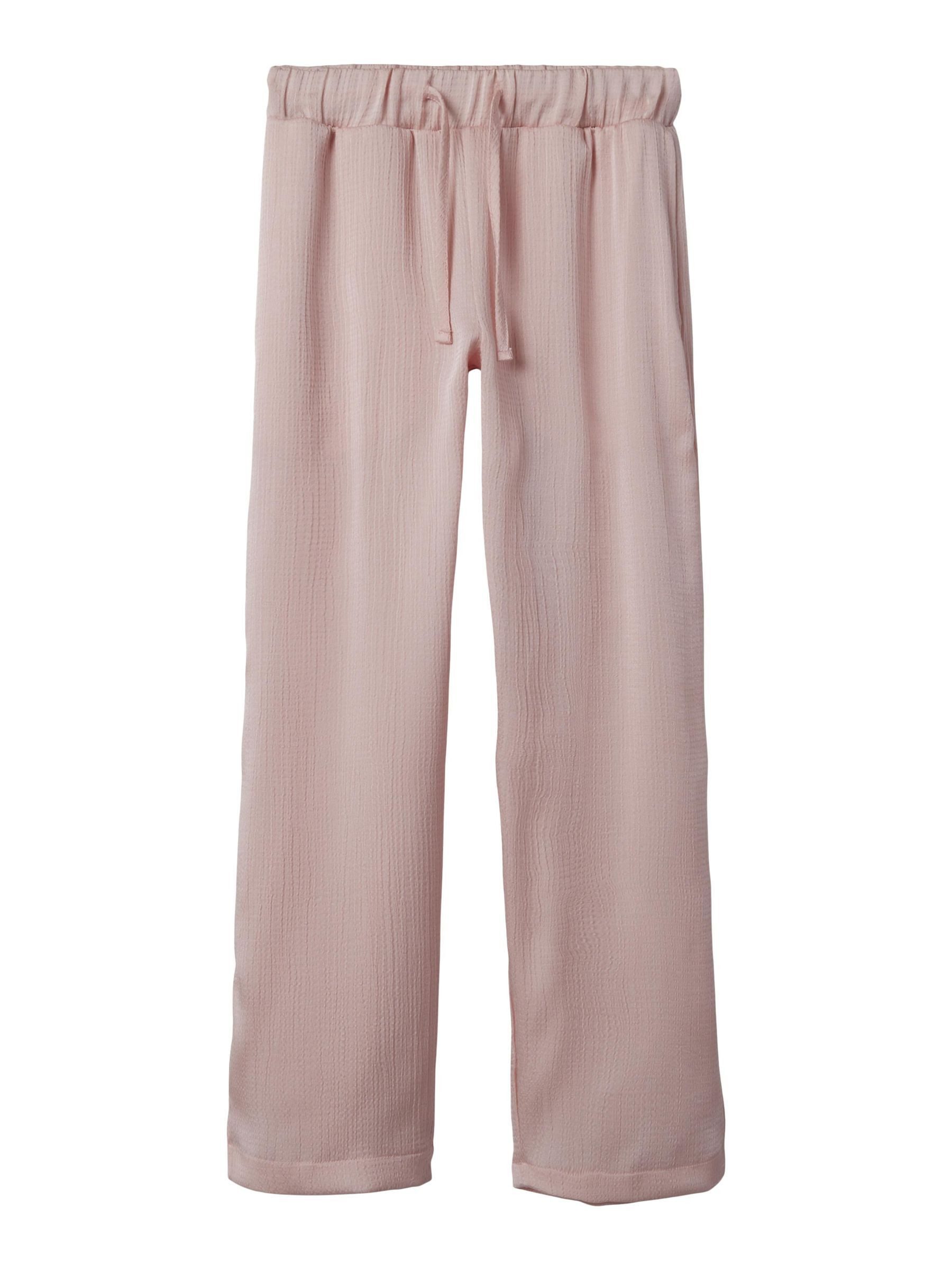 Stoffhose Weiter Beinschnitt Elastischer Bund Verstellbar
