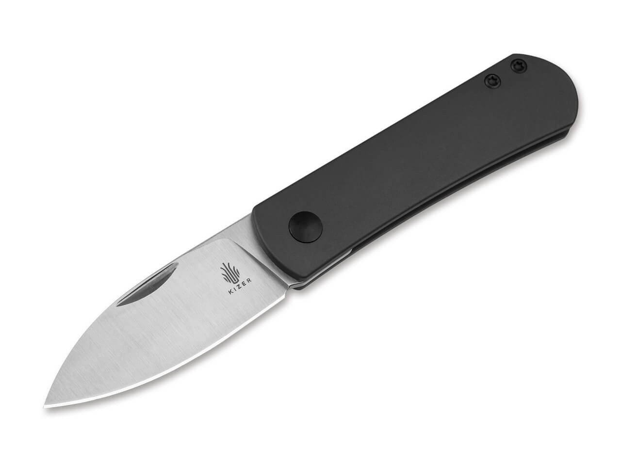 Kizer Taschenmesser Kizer Yorkie Nitro-V Aluminum Gray, Taschenmesser, Hosenclip, (1 St), Hosenclip, Nagelhau