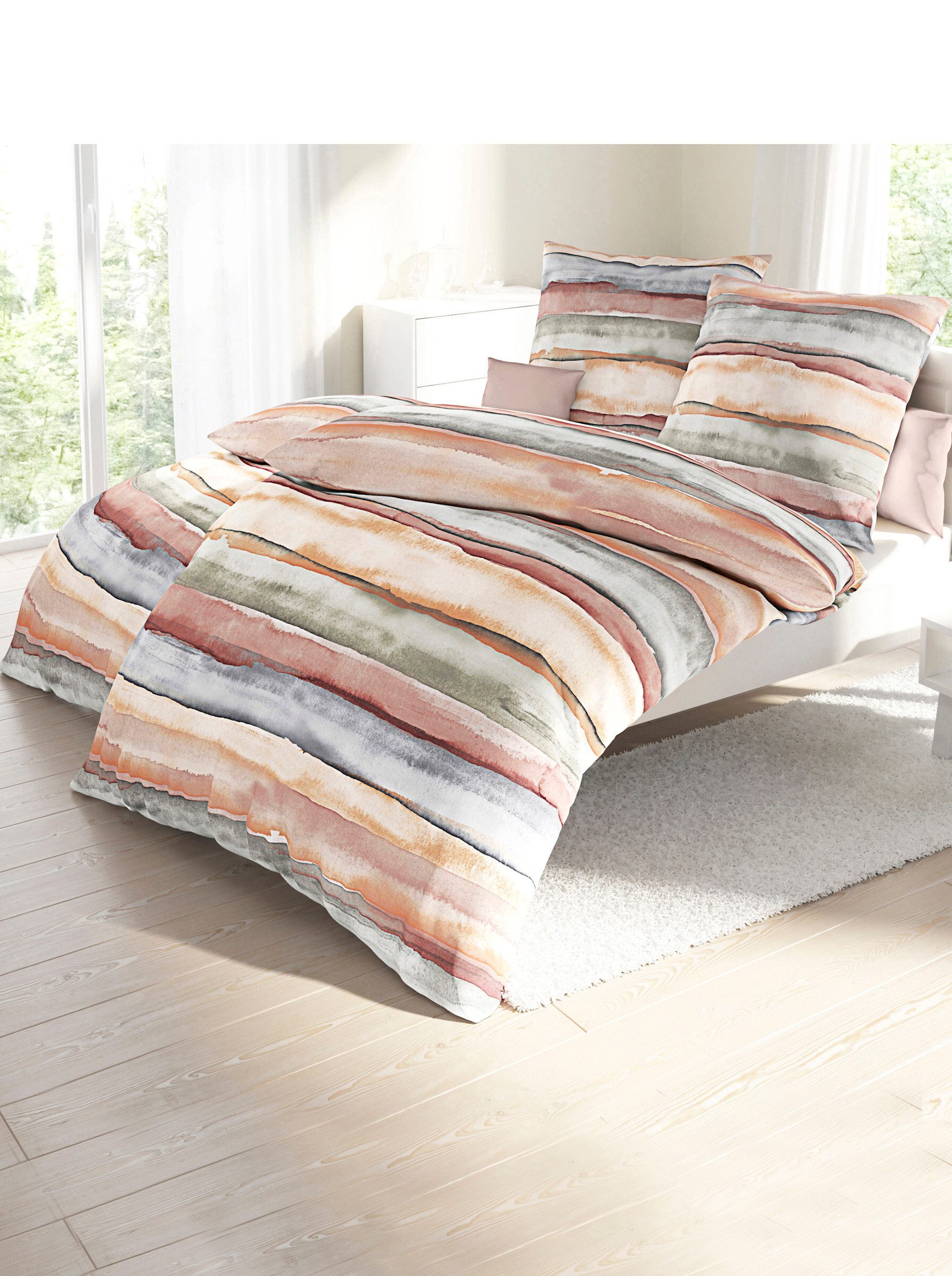 Witt Bettwäsche Bettwäsche, Seersucker, 2 teilig, günstig online kaufen