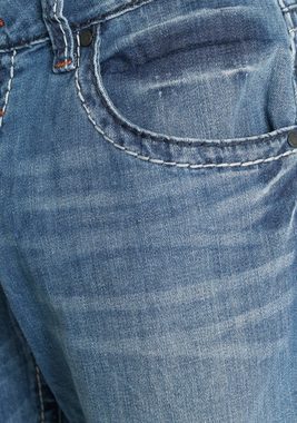 CAMP DAVID Regular-fit-Jeans NI:CO:R611 mit Abriebeffekten