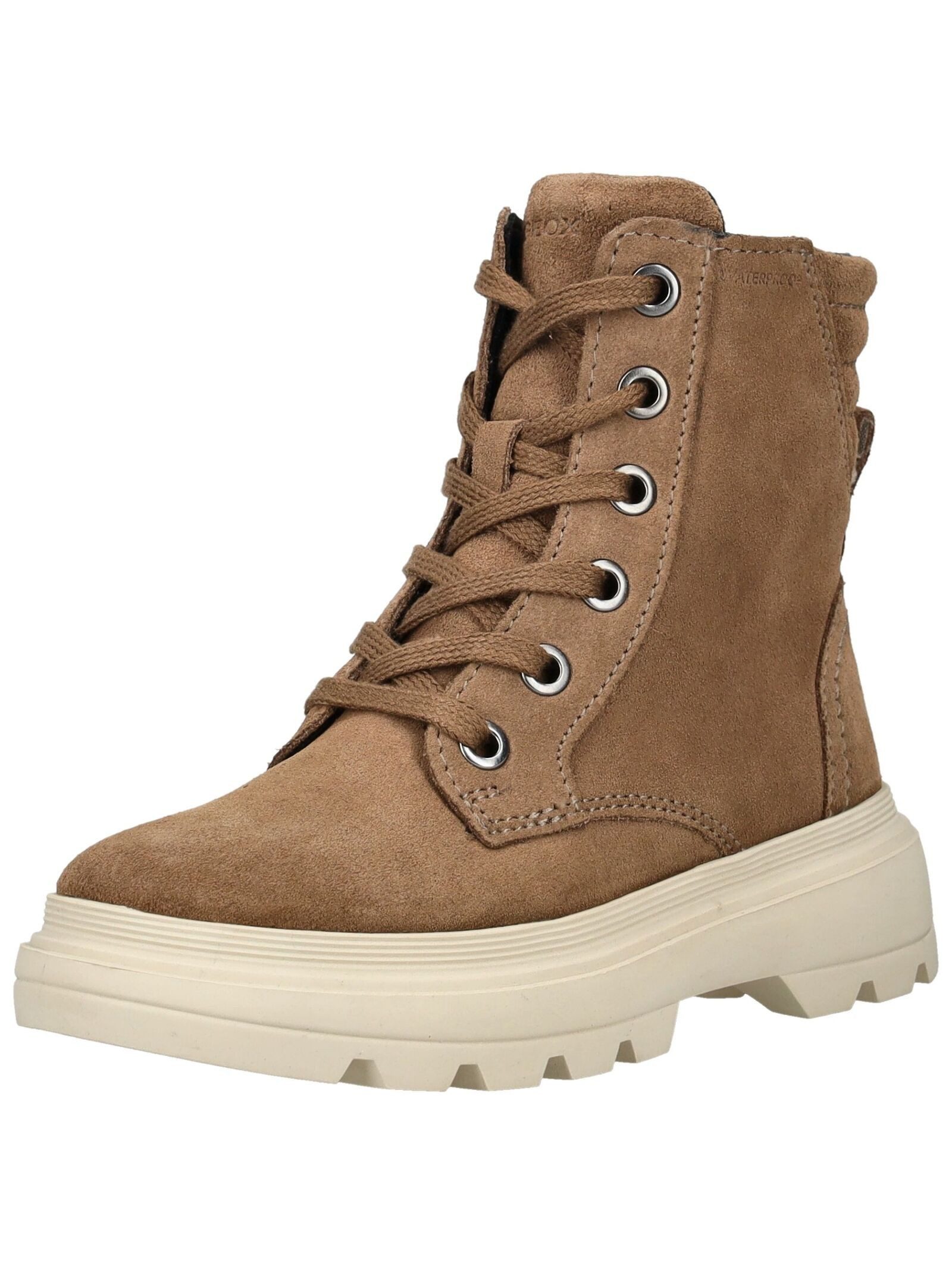 Geox Stiefelette Veloursleder Schnürstiefelette