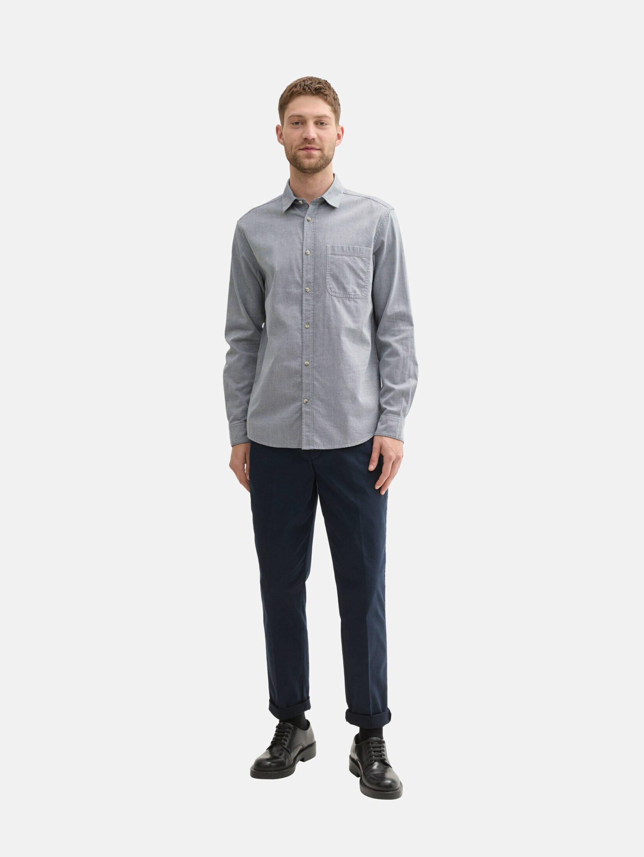 TOM TAILOR Langarmhemd (1-tlg)