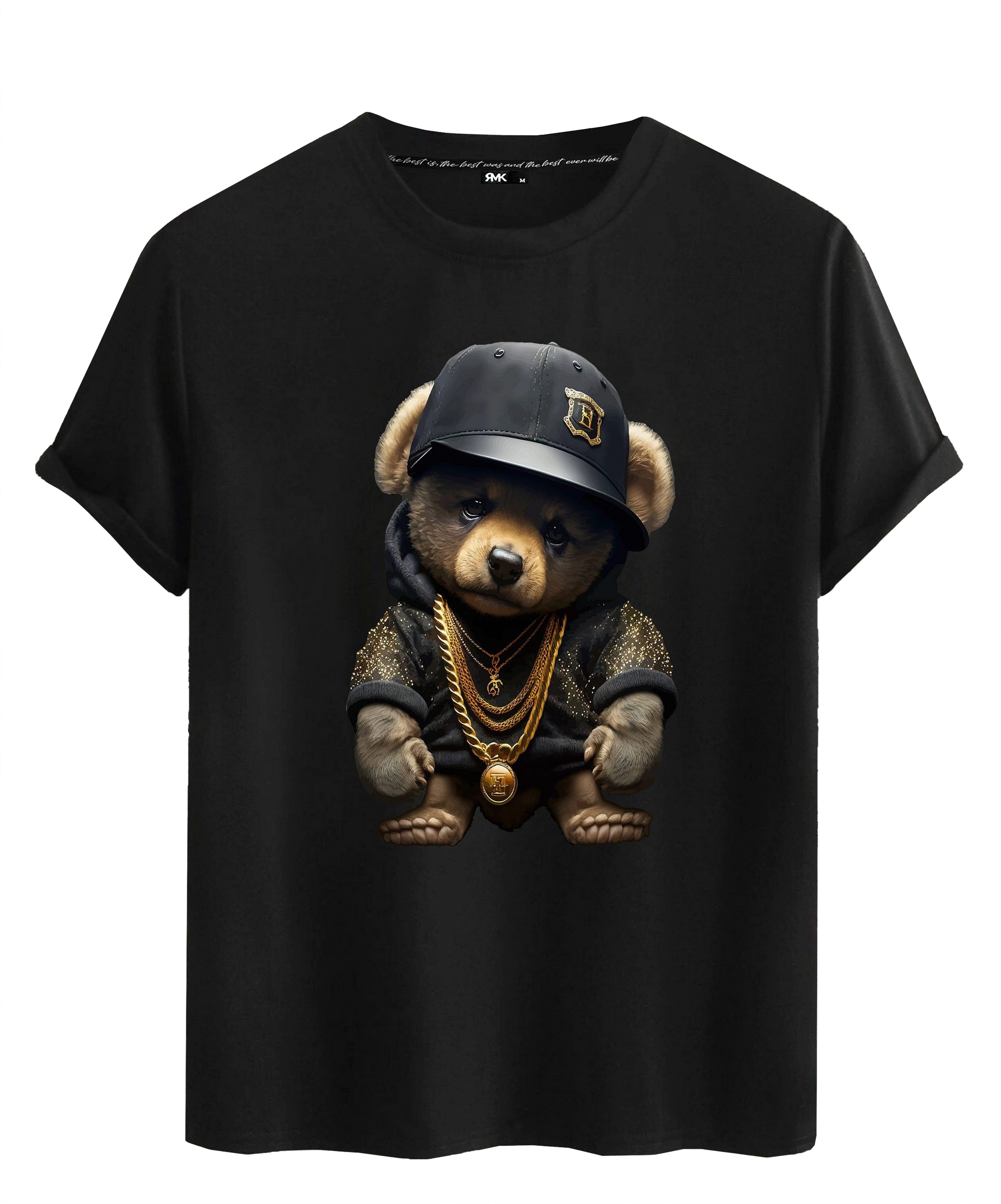 RMK T-Shirt Herren Shirt Sommer Teddybär Bär Bear aus Baumwolle günstig online kaufen