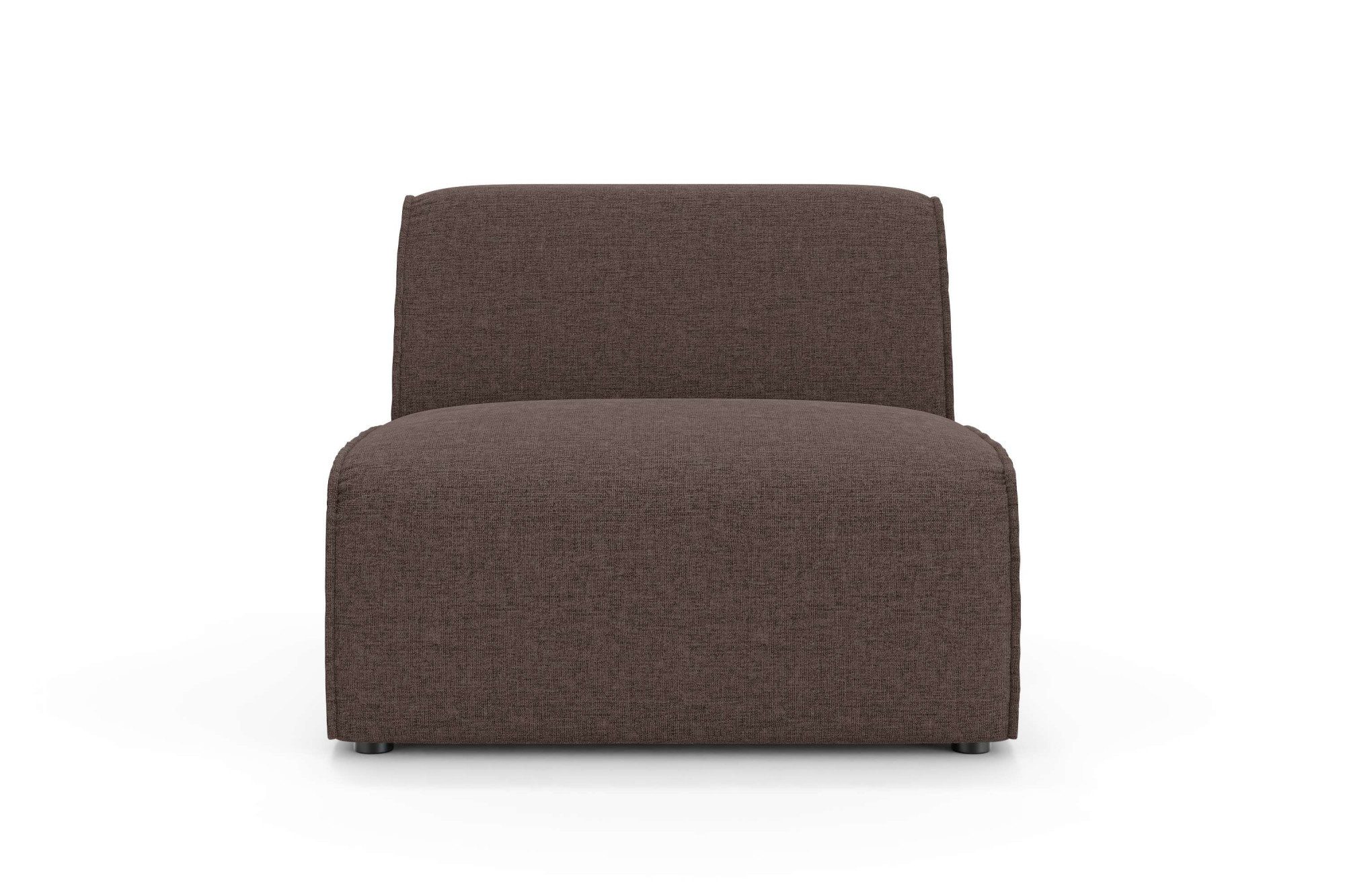 RAUM.ID Кресла Merid Sofa-Mittelelement, Maße B/T/H: 84/97/46 cm, als Modul oder separat verwendbar, für individuelle Zusammenstellung