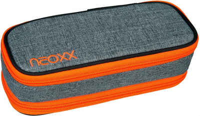 neoxx Schreibgeräteetui Schlamperbox, Catch, Stay orange, aus recycelten PET-Flaschen
