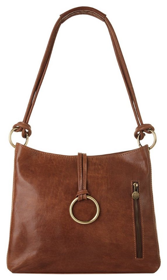 Piké Shopper, echt Leder, Made in Italy
