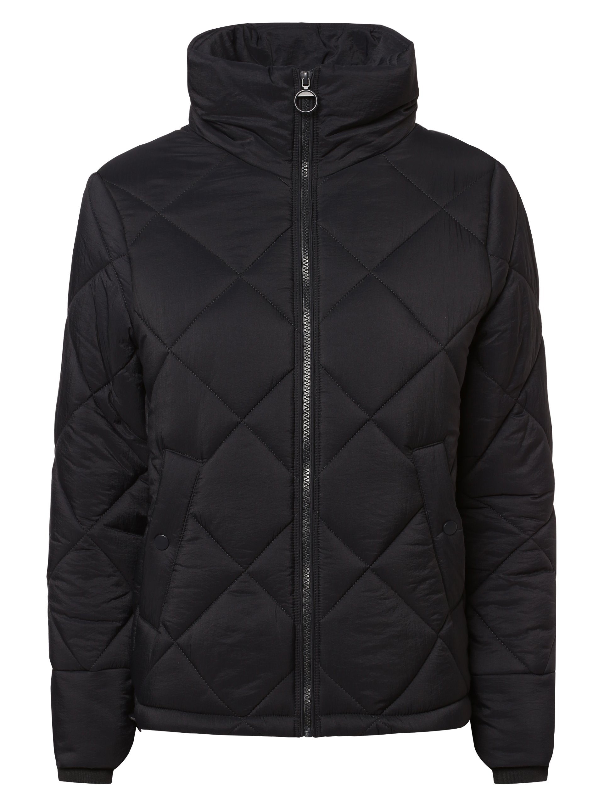 Marie Lund Steppjacke, Inwendige Rippbündchen an den Ärmelenden