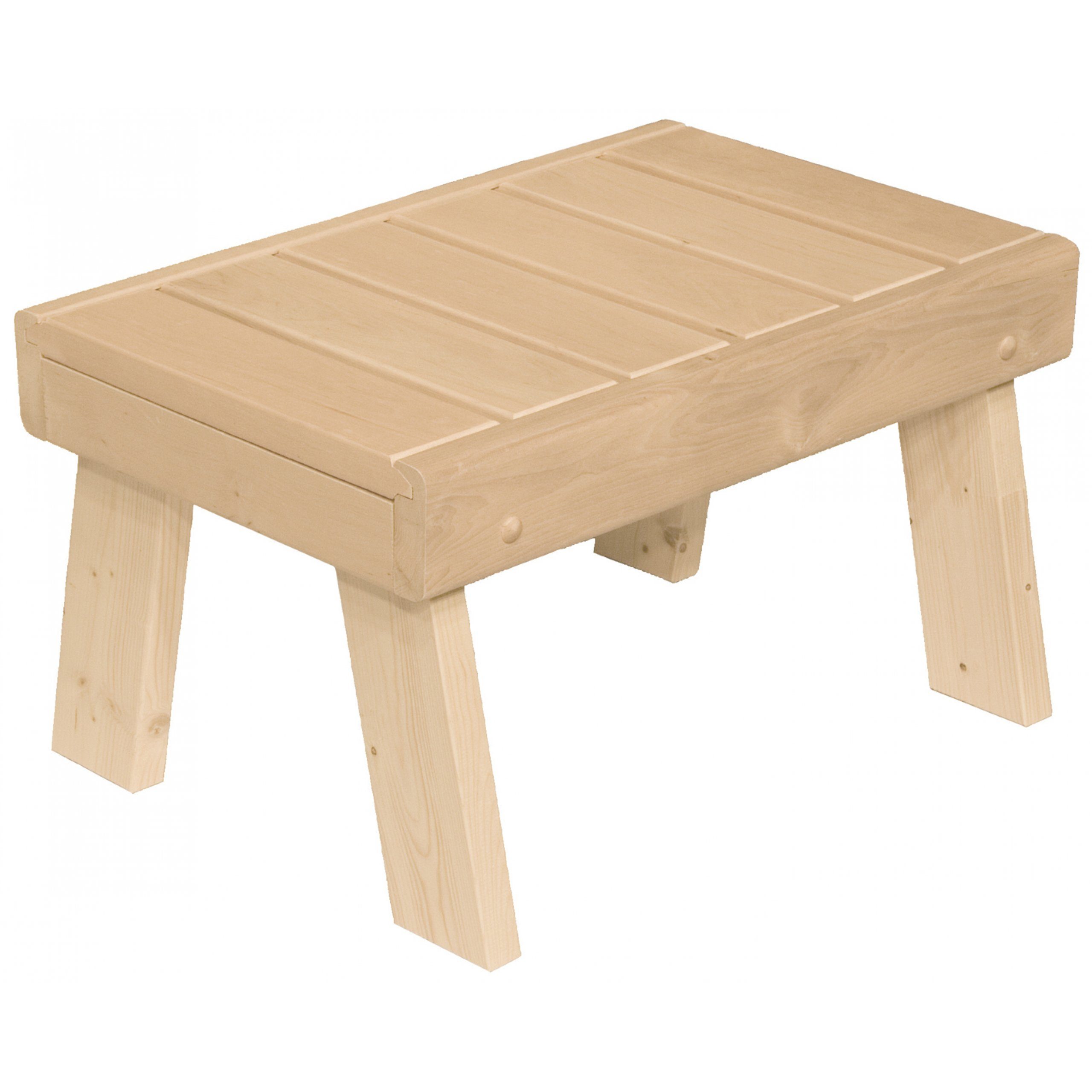 HARVIA Sauna Harvia Schemel Saunahocker Sauna-Tritthocker Holz Hocker Erle günstig online kaufen