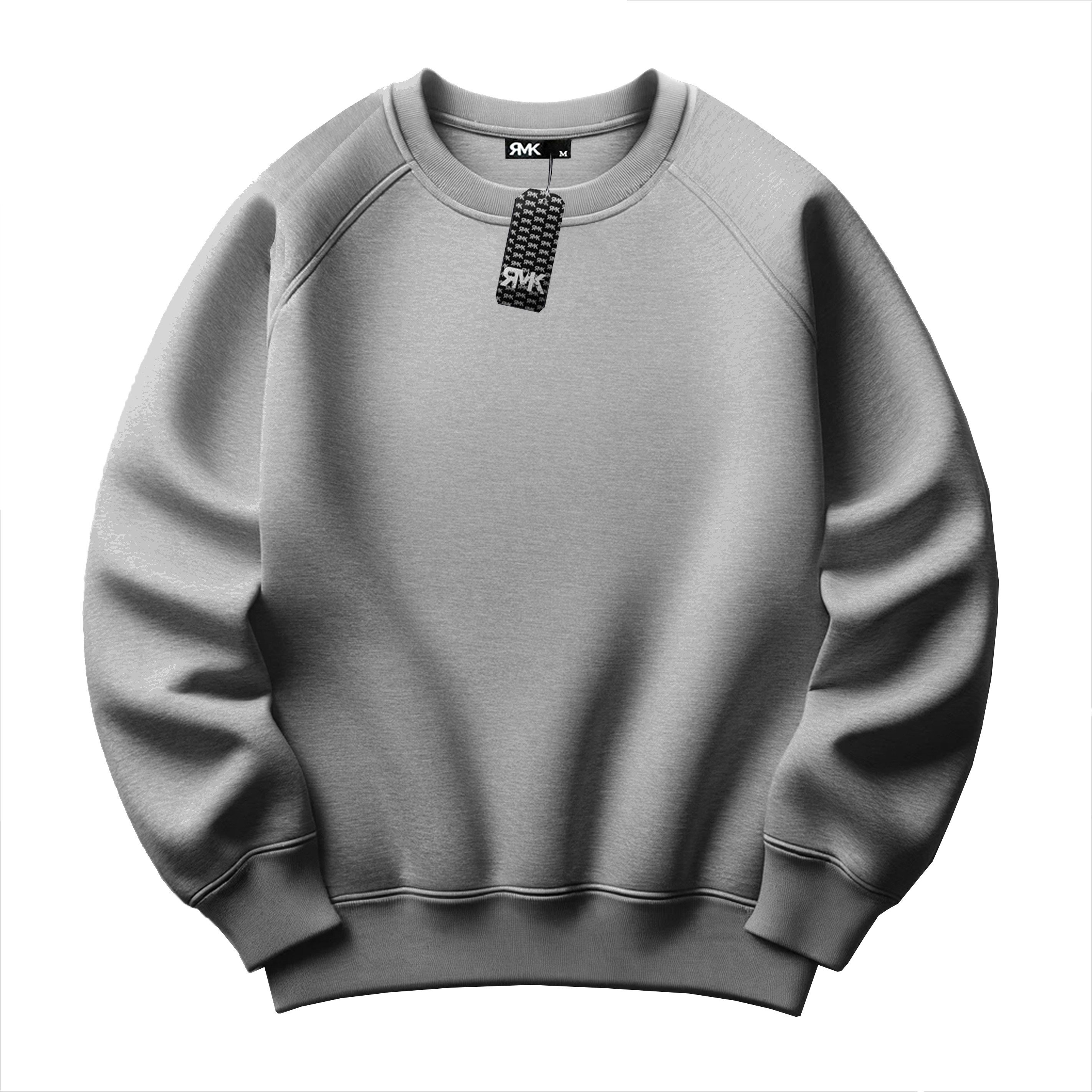 RMK Rundhalspullover Damen Pulli Pullover Hoodie Oversize Loose Fit Basic E günstig online kaufen