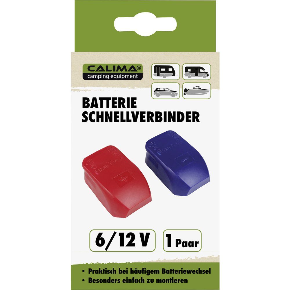 Batterie-Schnellverbinder CALIMA Batterie 46007 Calima Batteriepolklemme Schnellverbinder Minus
