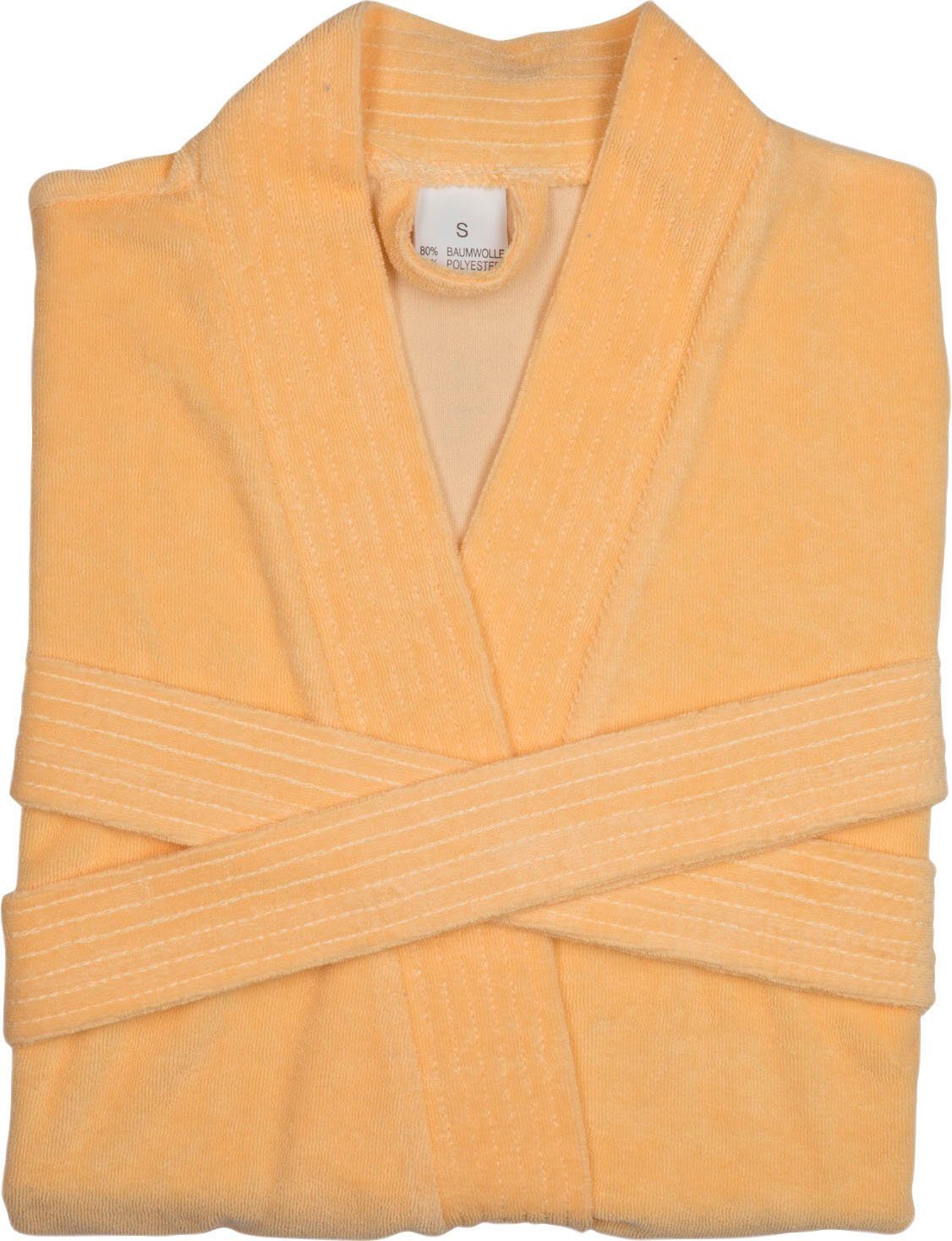 framsohn frottier Damenbademantel Jersey, Kurzform, Jersey, günstig online kaufen