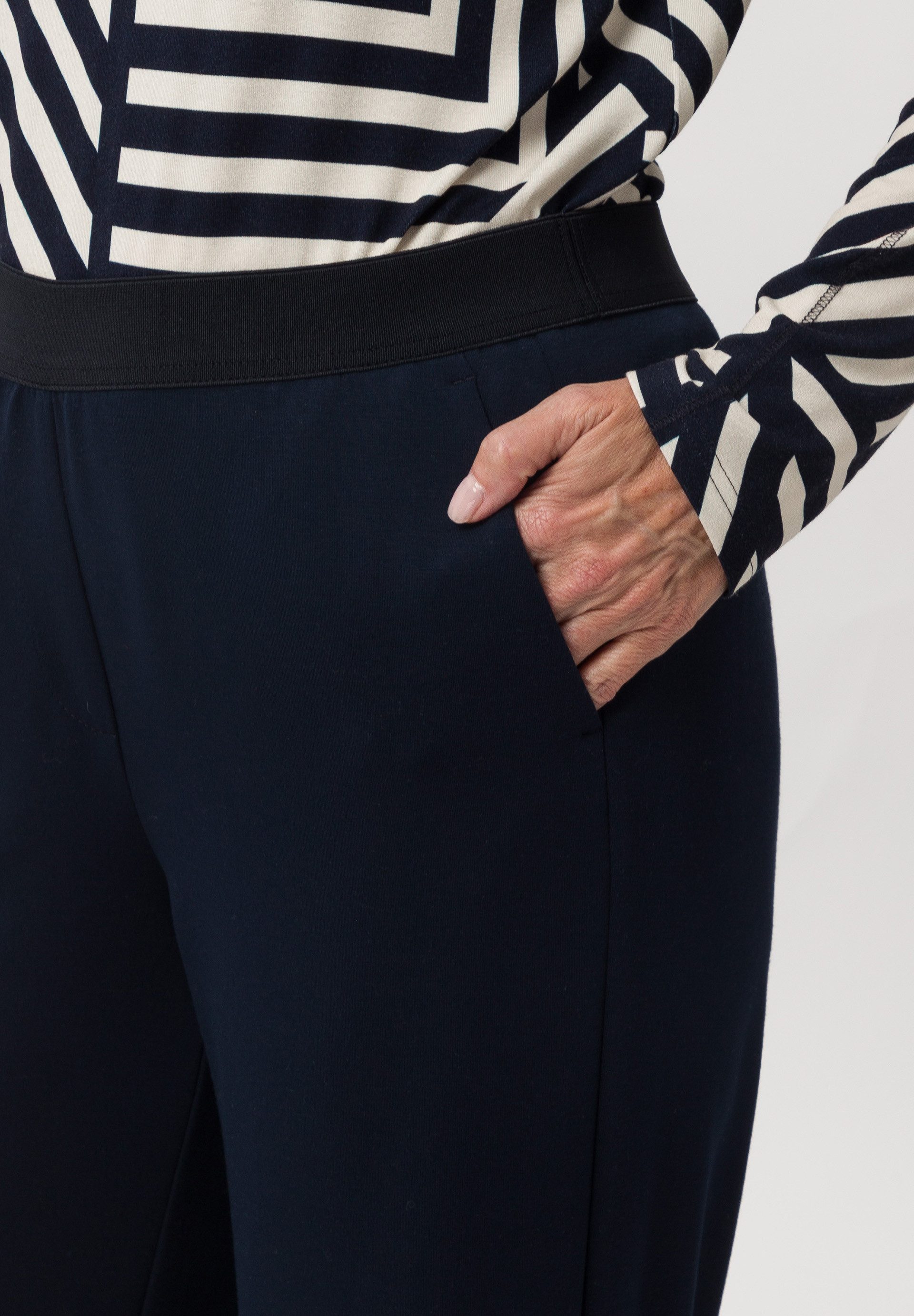 FRANK WALDER Schlupfhose mit modischem Taillengummi