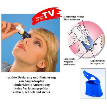 Trainingshilfe Augentropfen-Anwendungshilfe