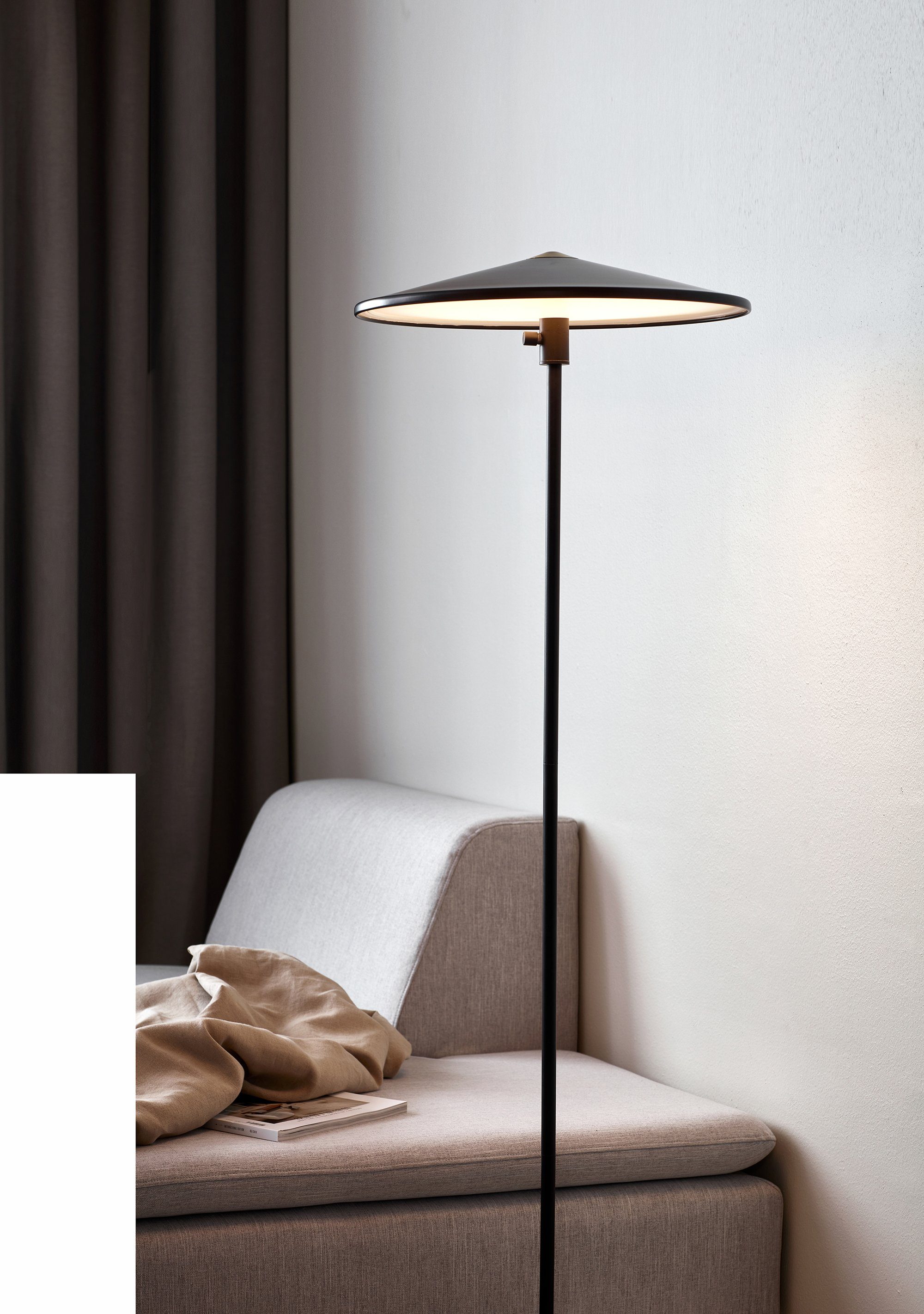 Nordlux LED Stehlampe BALANCE, Dimmfunktion, fest Dimmer Warmweiß, + LED Modul inkl. LED integriert