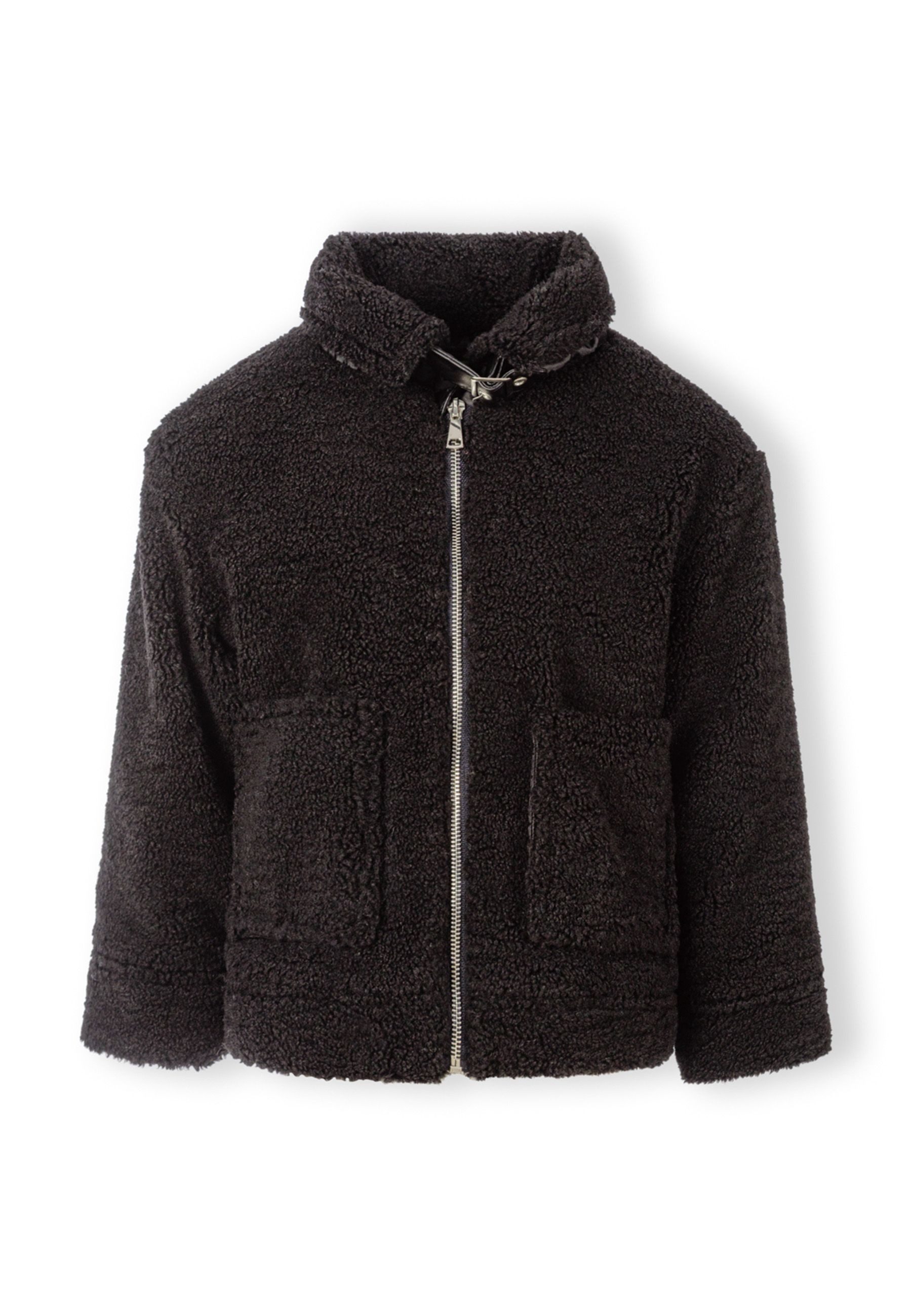 MINOTI Fleecejacke Borg Übergangsjacke mit Reißverschluss und Taschen (2–14 günstig online kaufen