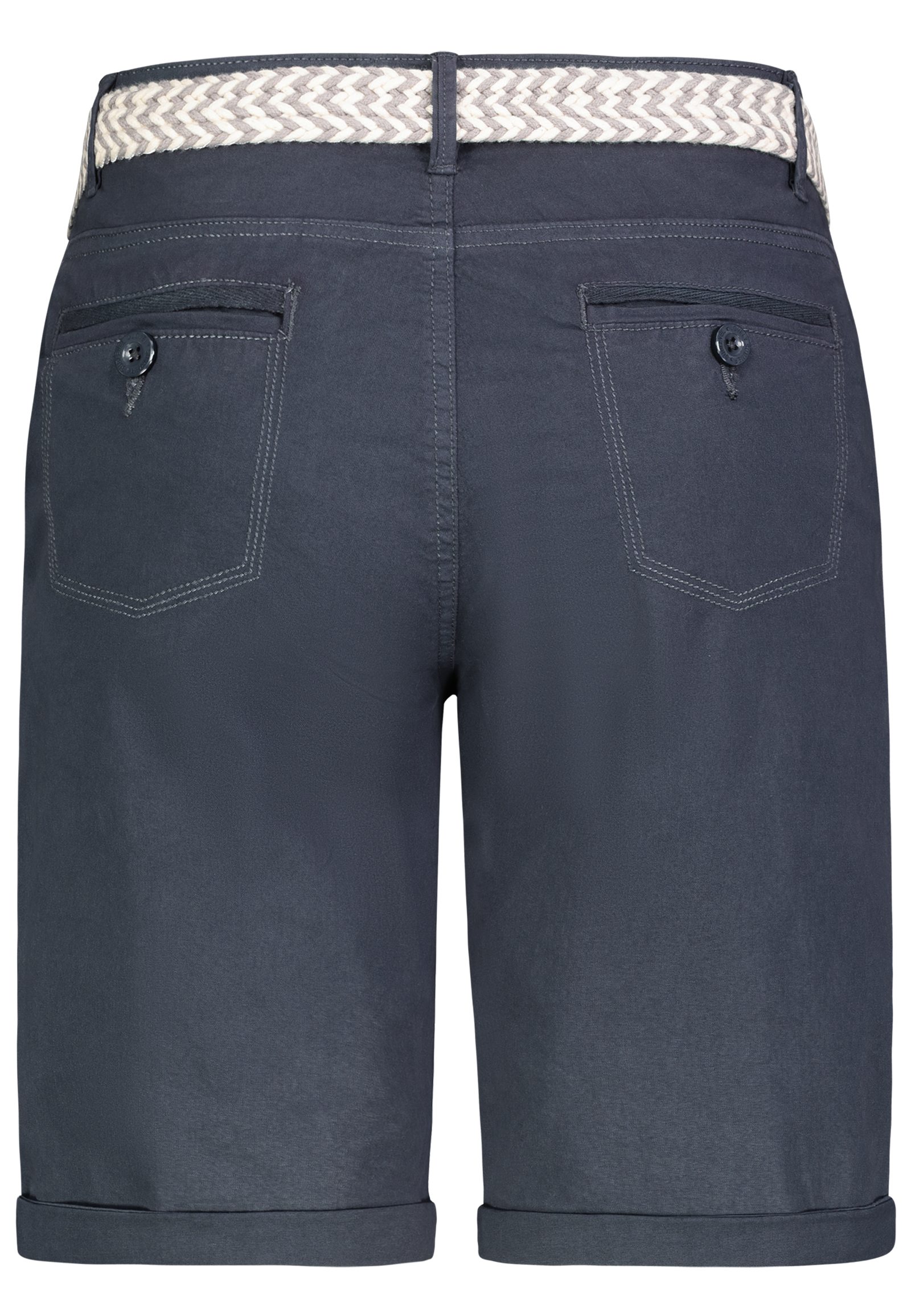 SUBLEVEL Bermudas Damen Short Bermuda kurze Hose Sommer Chino Stoff Hose mit Gürtel