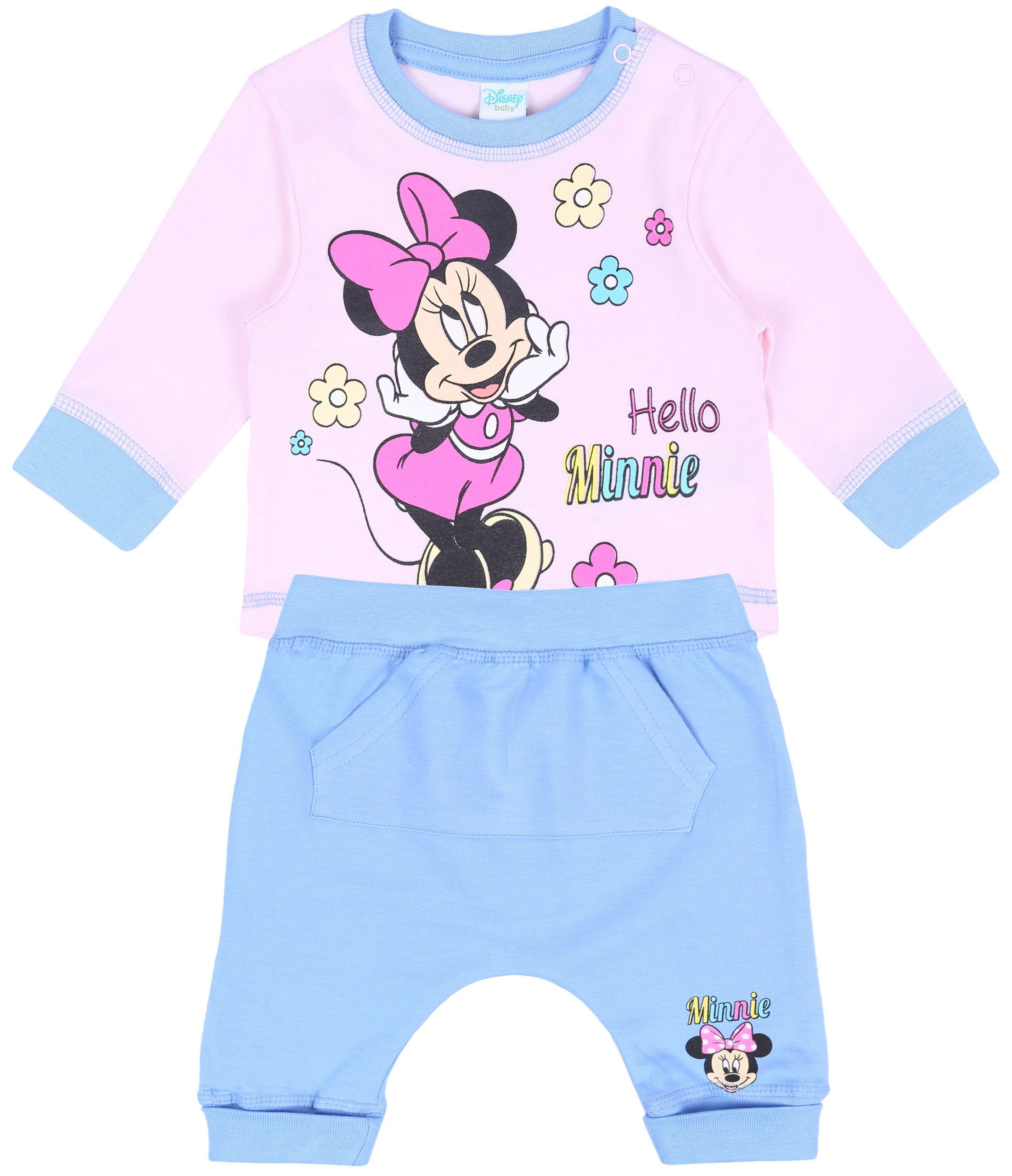 Frühchenpaket Blau-rosa Minnie Mouse DISNEY Babyset 18 Monate