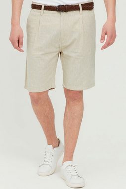 Indicode Shorts IDLedian - Shorts - 70277MM kurze Hose aus Leinenmix mit Gürtel