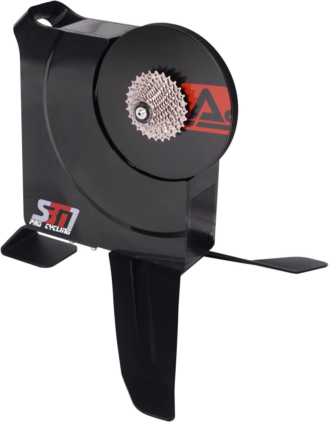 AsVIVA Rollentrainer SBT1 mit Direktantrieb, 2000W Leistung & App-Konnektivität, Leiser Direktantrieb, App kompatibel, Simulierte Steigung bis zu 20%