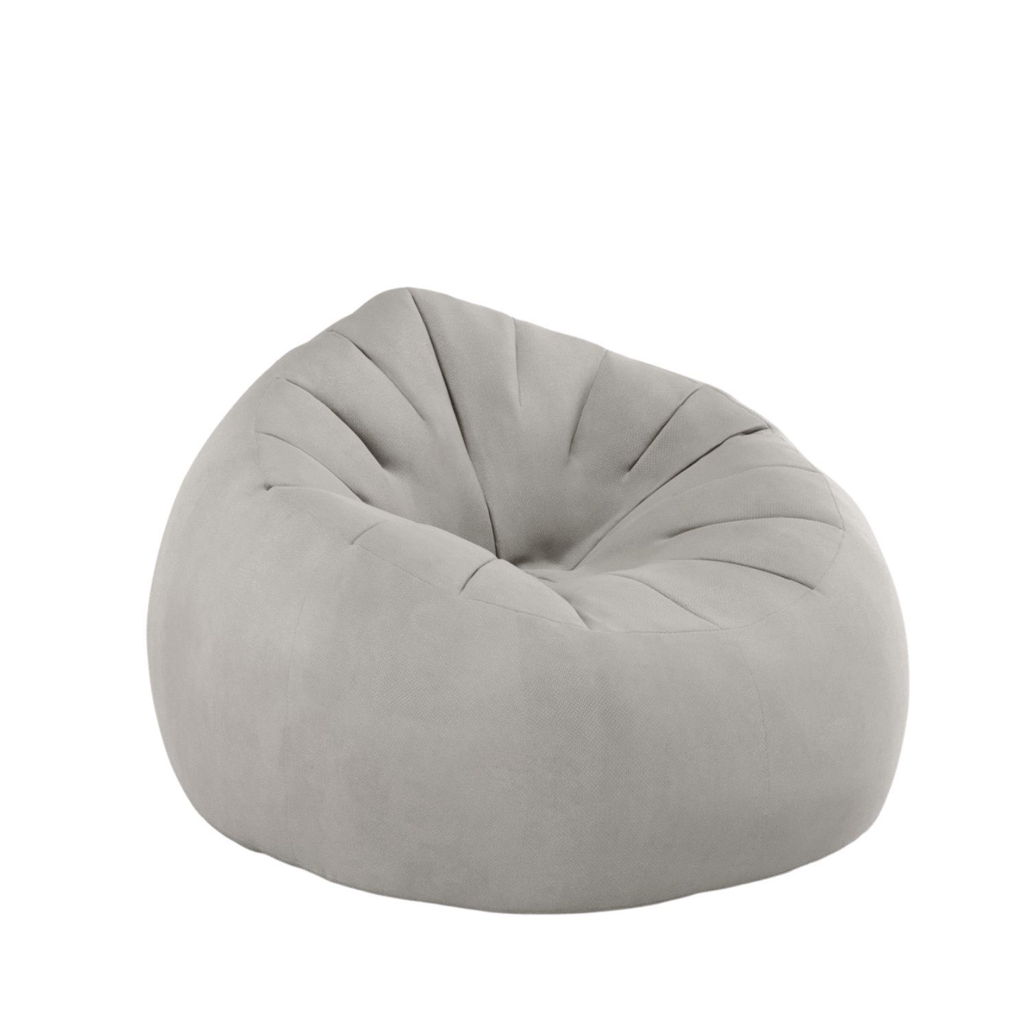 VYNCA Sitzsack Levy Bali Beanbag (Sitzsack), Indoor- und Outdoor Sitzsack, Made in Europe LightGray