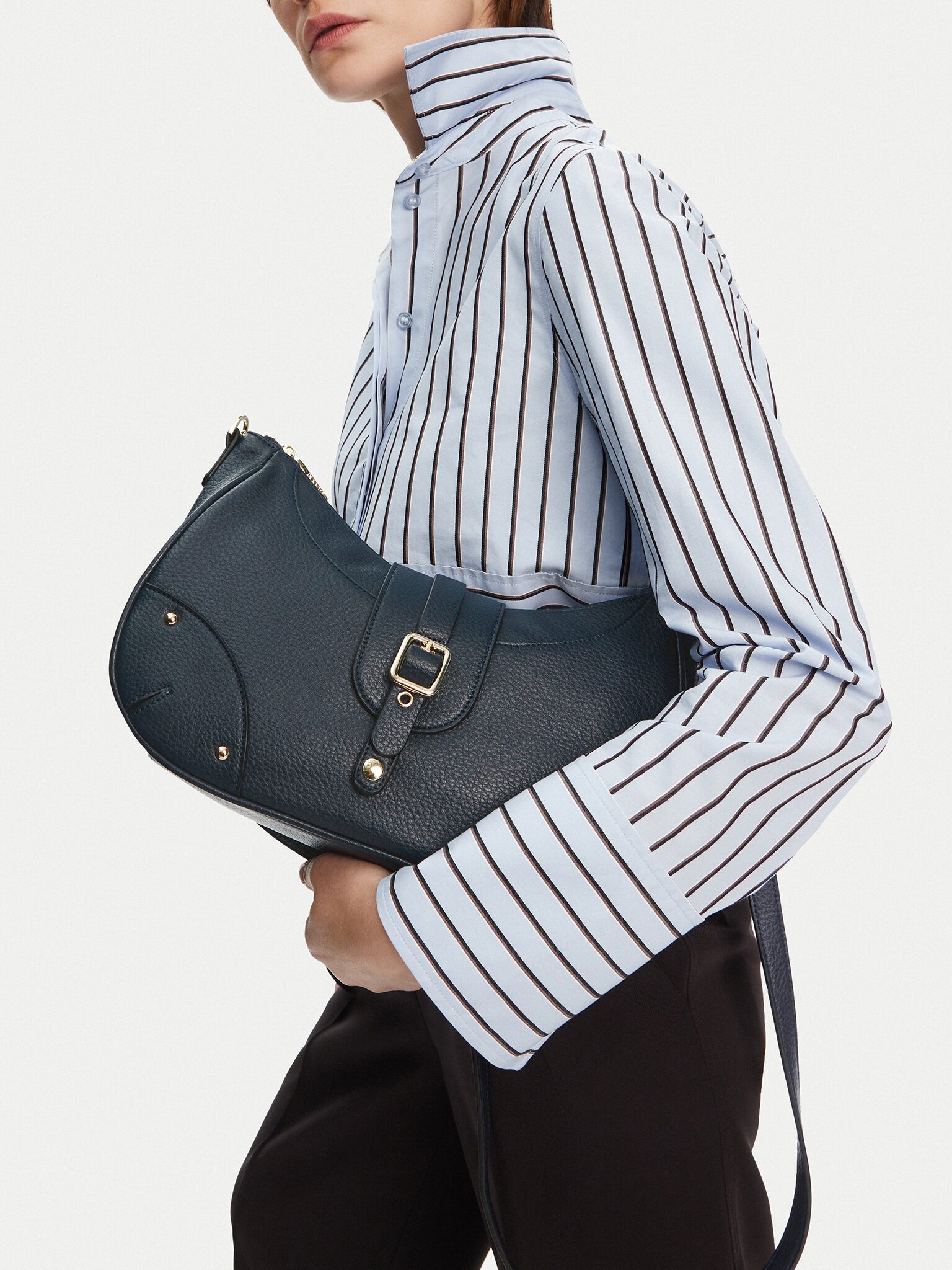 LASOCKI Handtasche Lasocki Damenhandtasche Marineblau Lasocki-C-LSK-M-001-08 Marineblau