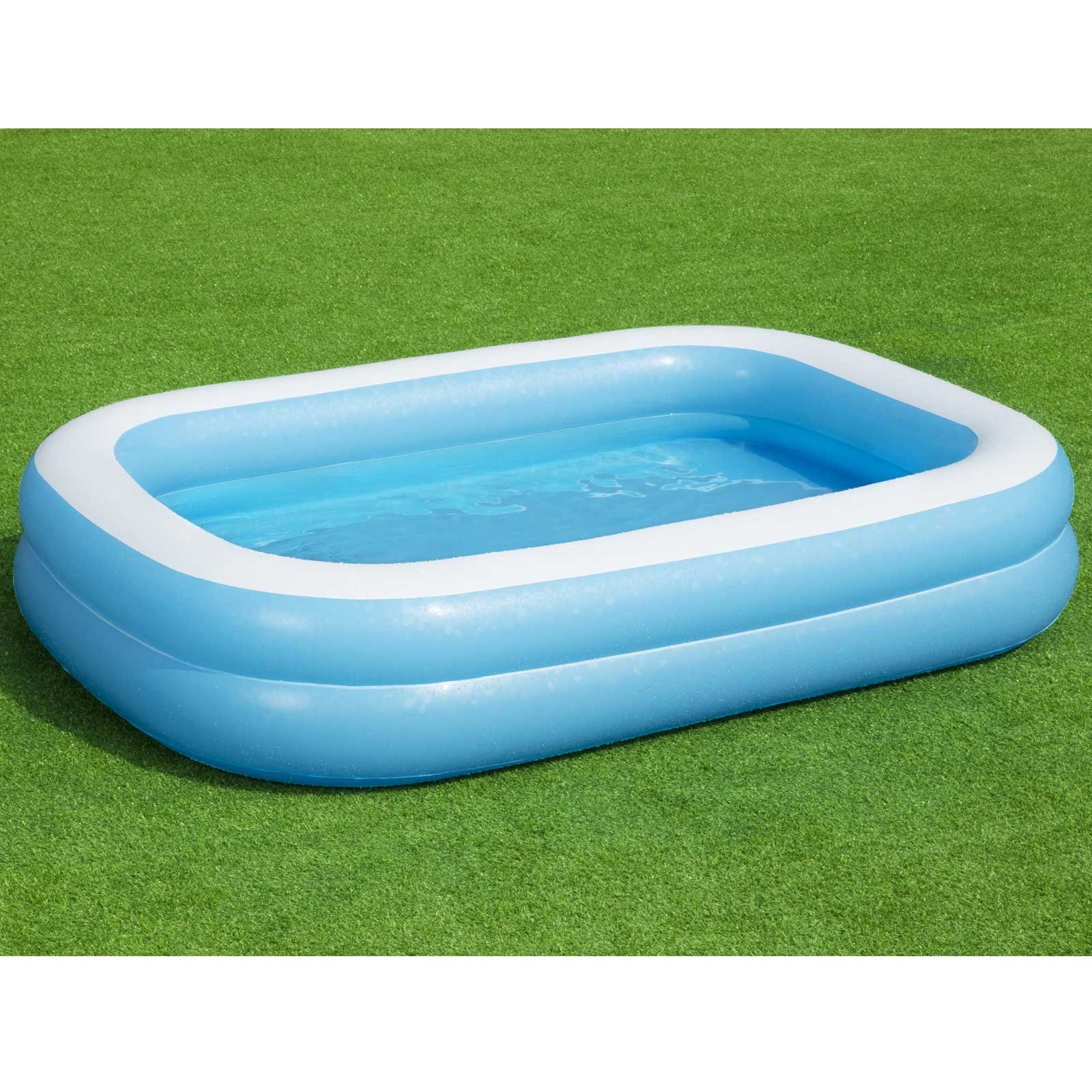 Bestway Planschbecken Bestway Family Pool Planschbecken 54006, (Spar-Set)