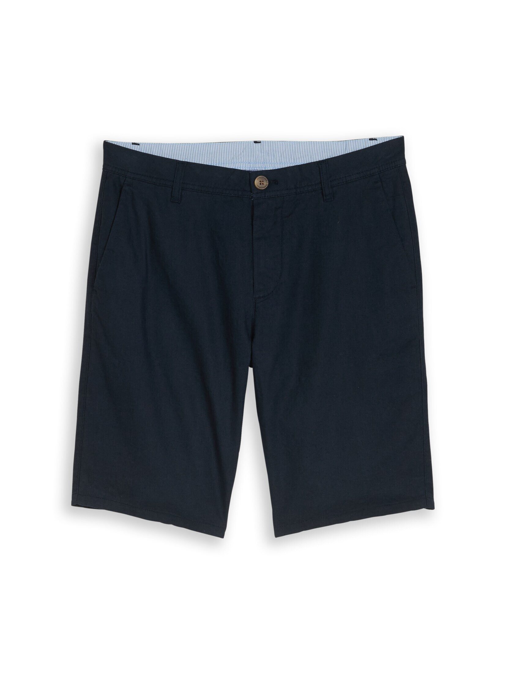 TOM TAILOR Shorts Hosen & Chino TTREGULAR Chino Shorts mit Leinenanteil