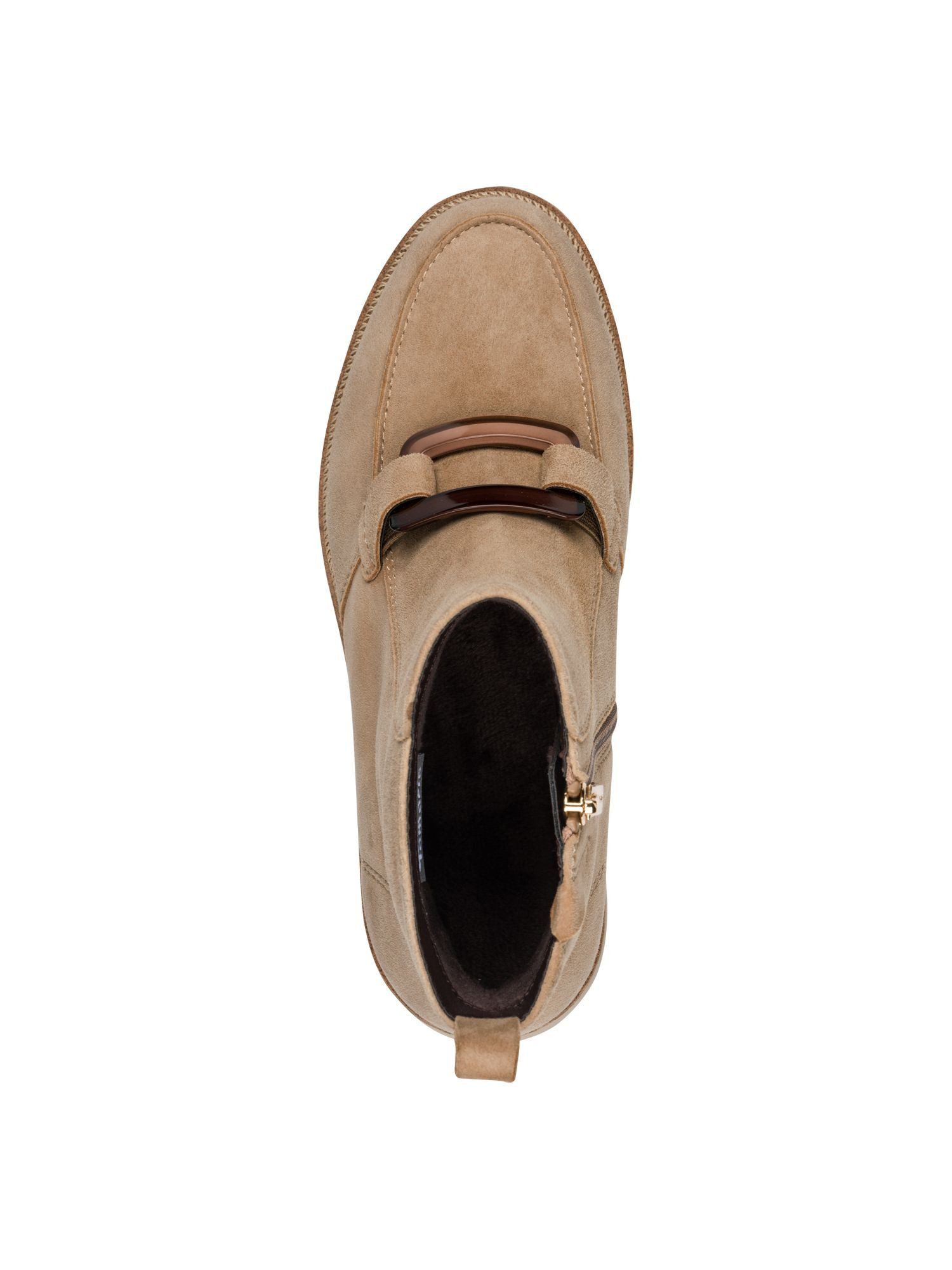 Tamaris TOUCH-IT aus Leder kein Absatz 1-25435-45 Stiefelette TOUCH-IT