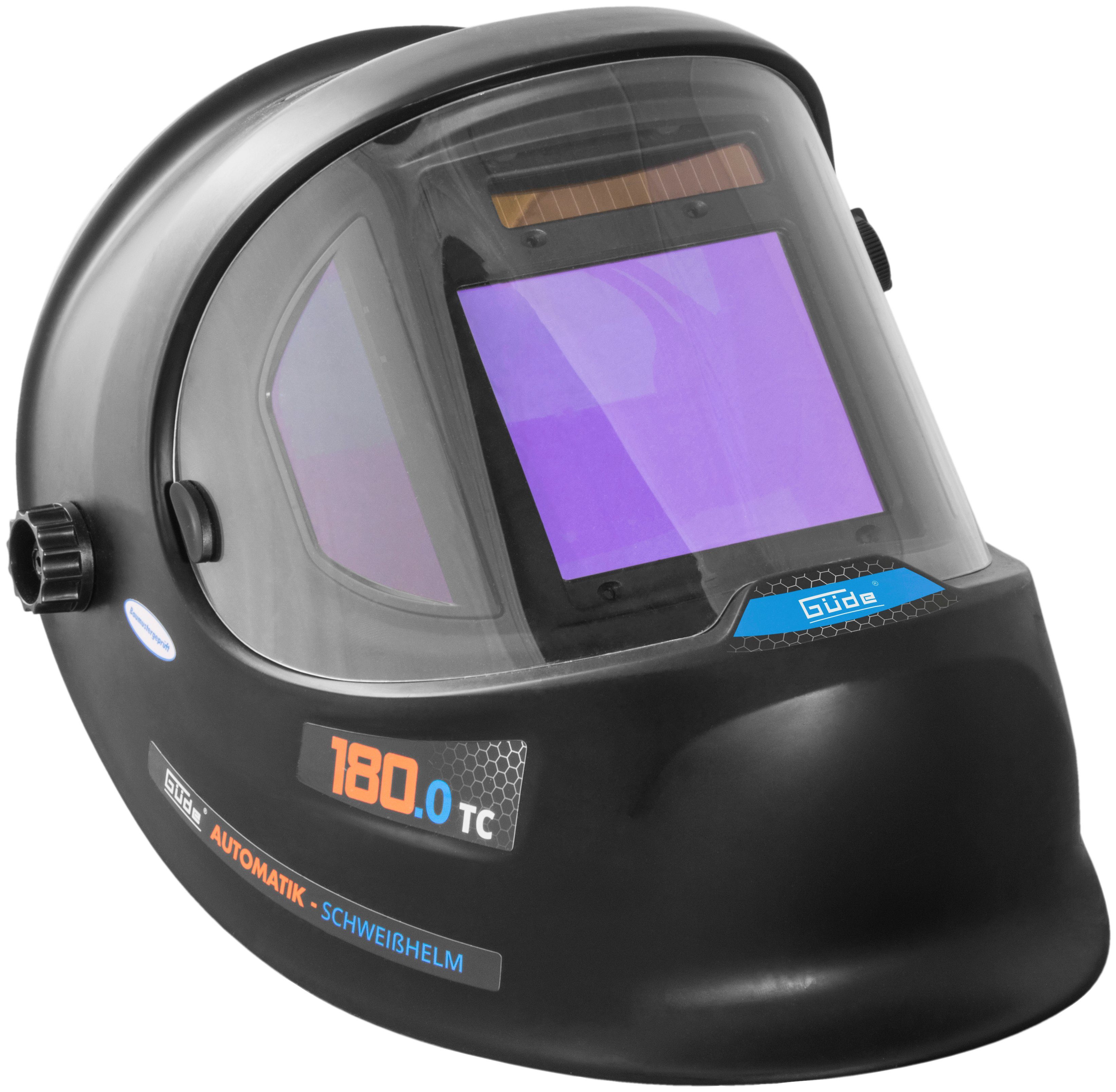 Güde Schweißhelm GSH 180-TC-2, automatisch, Размер Schutzglas LxB: 100 x 90 x 1 mm