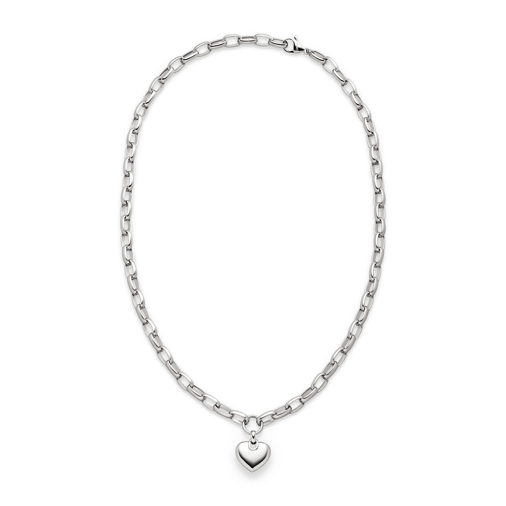 Kette mit Anhänger Chunky Heart, Herz